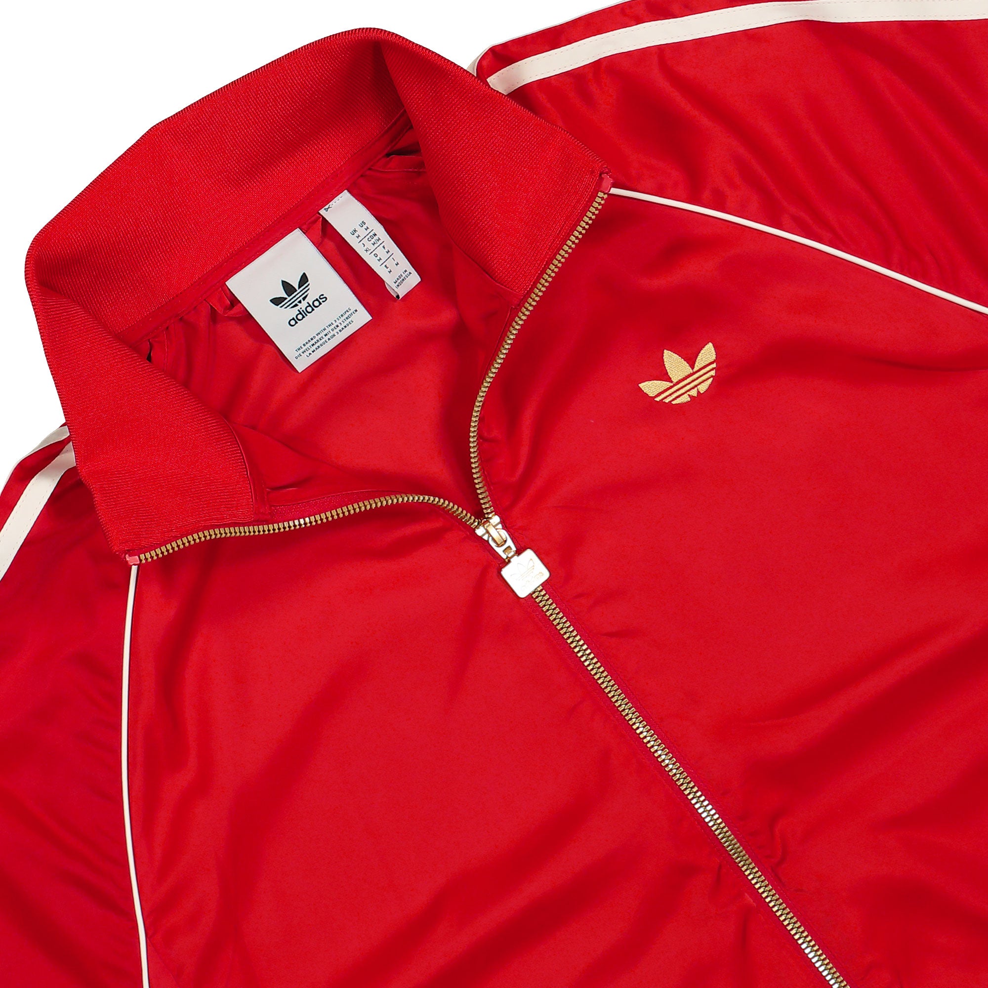 adidas Premium Track Top Better Scarlet Track Jackets Close-up | Overkill