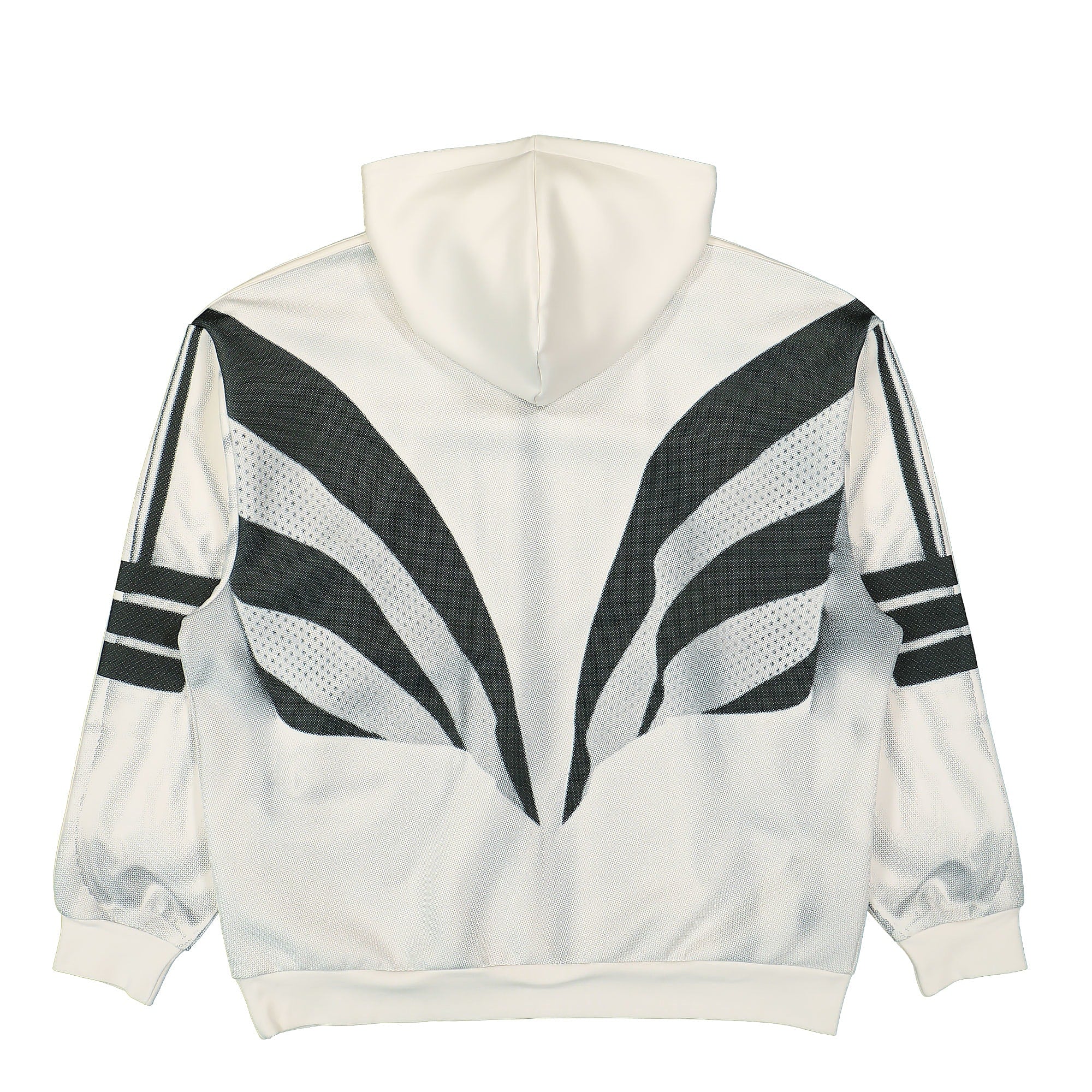 adidas Premium Q3 Print Hoodie Cloud White Hoodies Material | Overkill