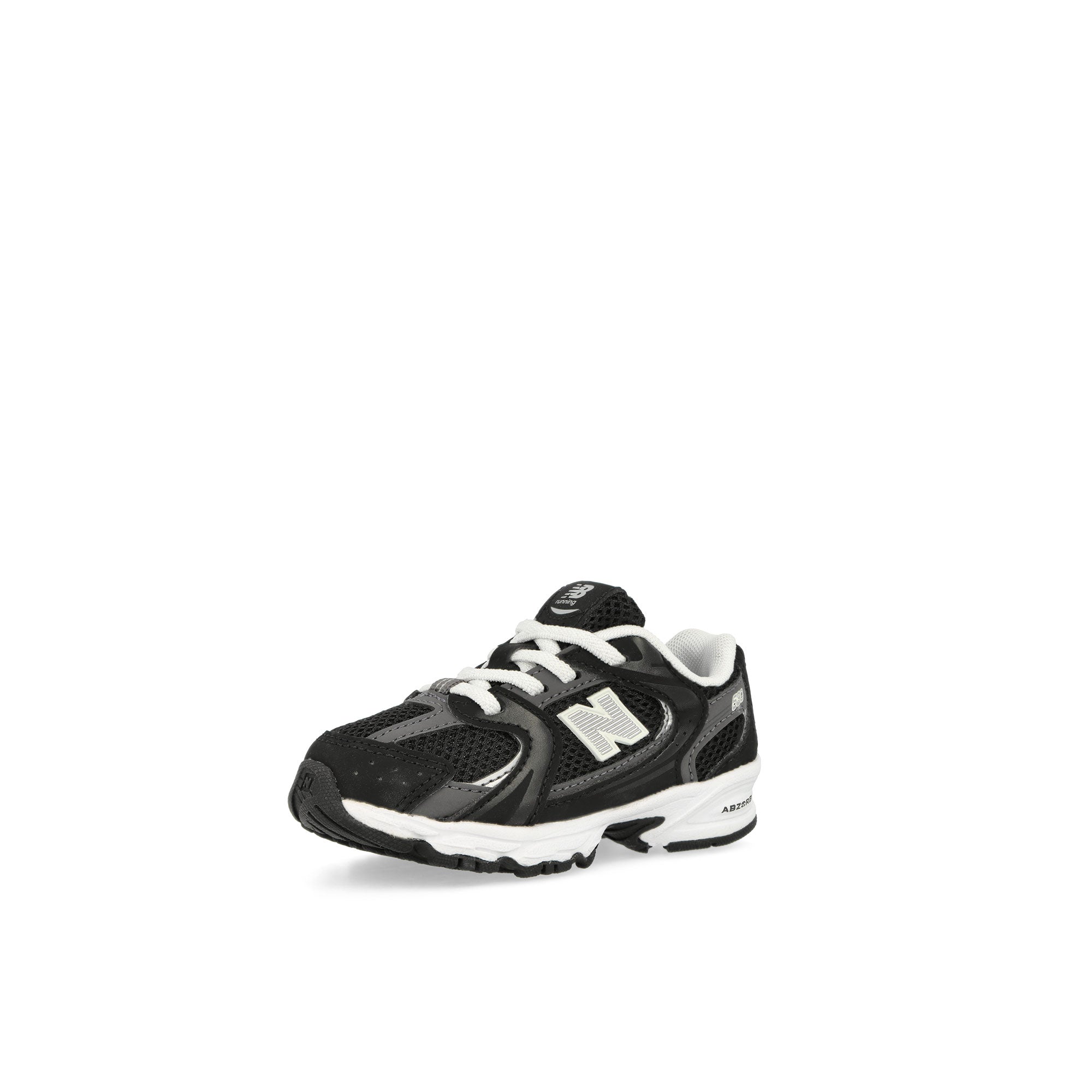 New Balance IZ530CC Black Low Top Sneakers Close Up | Overkill