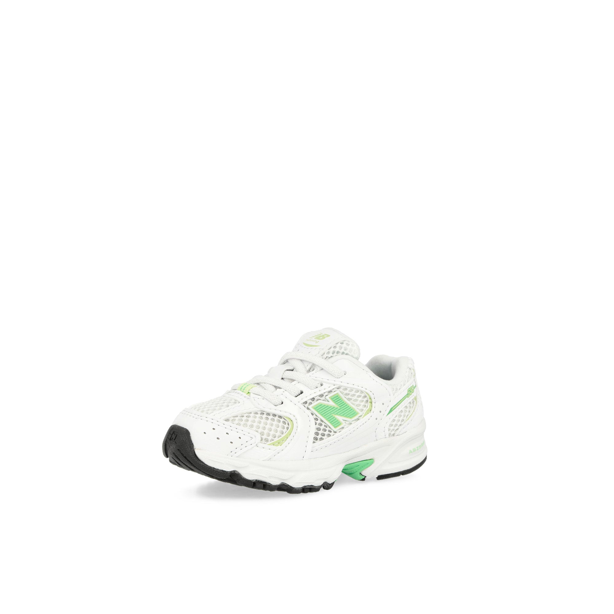 New Balance IZ530SM White Low Top Sneakers Close Up | Overkill