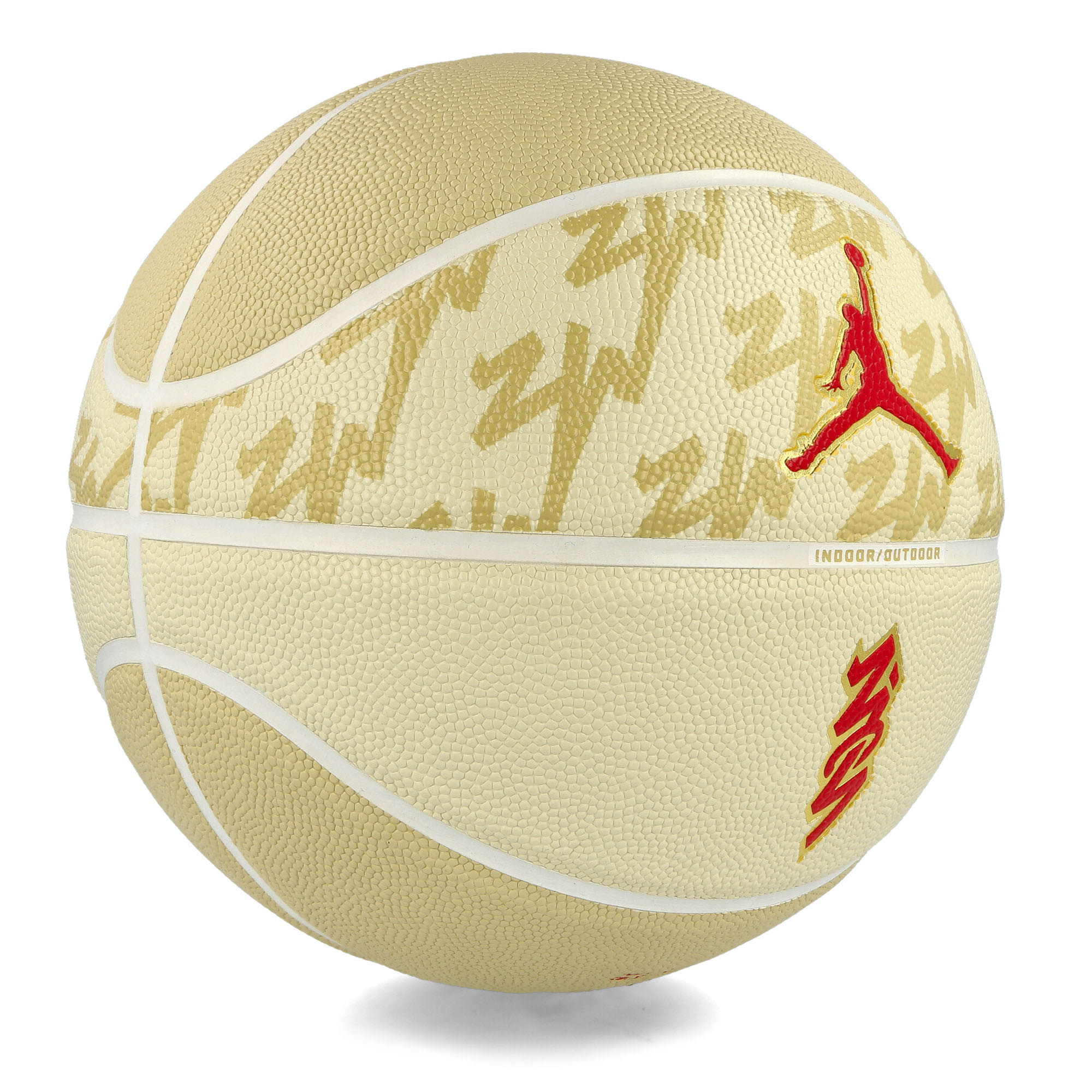 Jordan All Court 8P Z Williamson Basketball Gold / White / Metallic Basketballs Detailfoto | Overkill