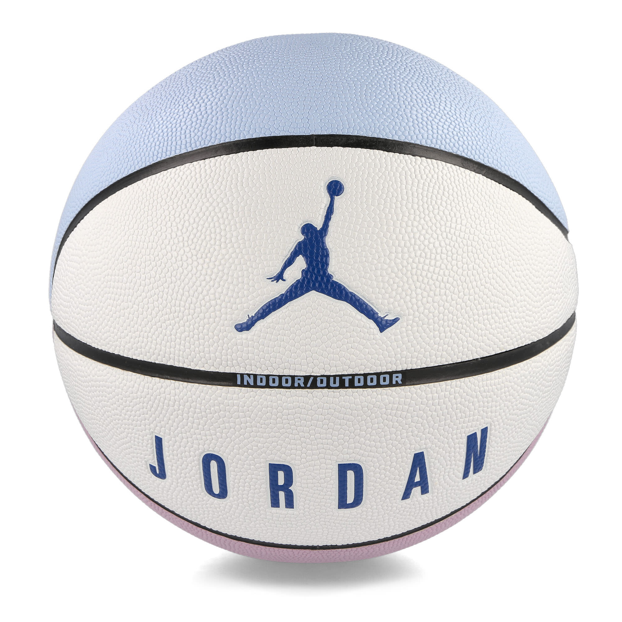Jordan Ultimate 2.0 8P Basketball Ice Blue / White / Iced Lilac / True Blue Basketballs Close-up | Overkill