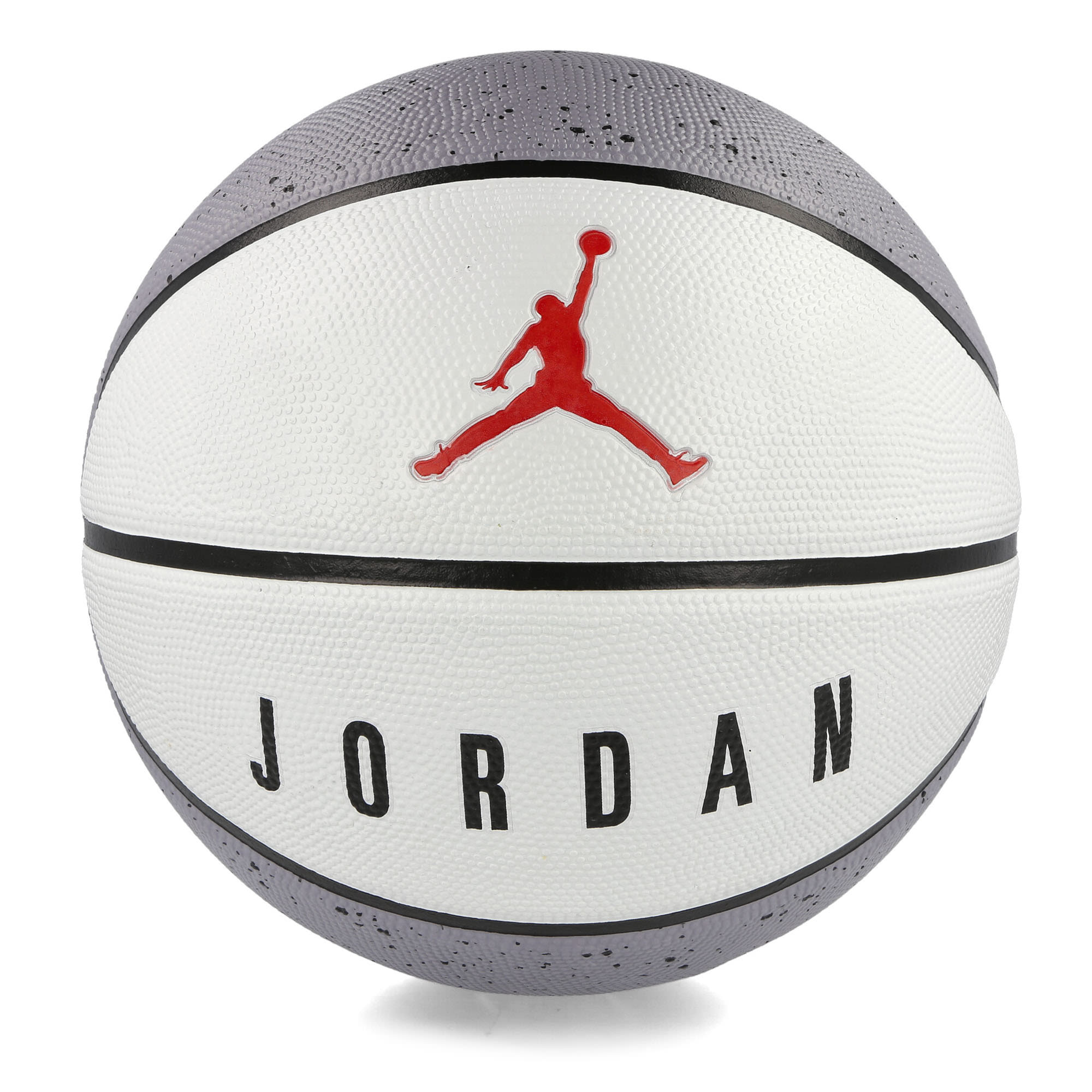 Jordan Playground 2.0 8P Basketball Grey / White / Black / Fire Red Basketballs Material | Overkill