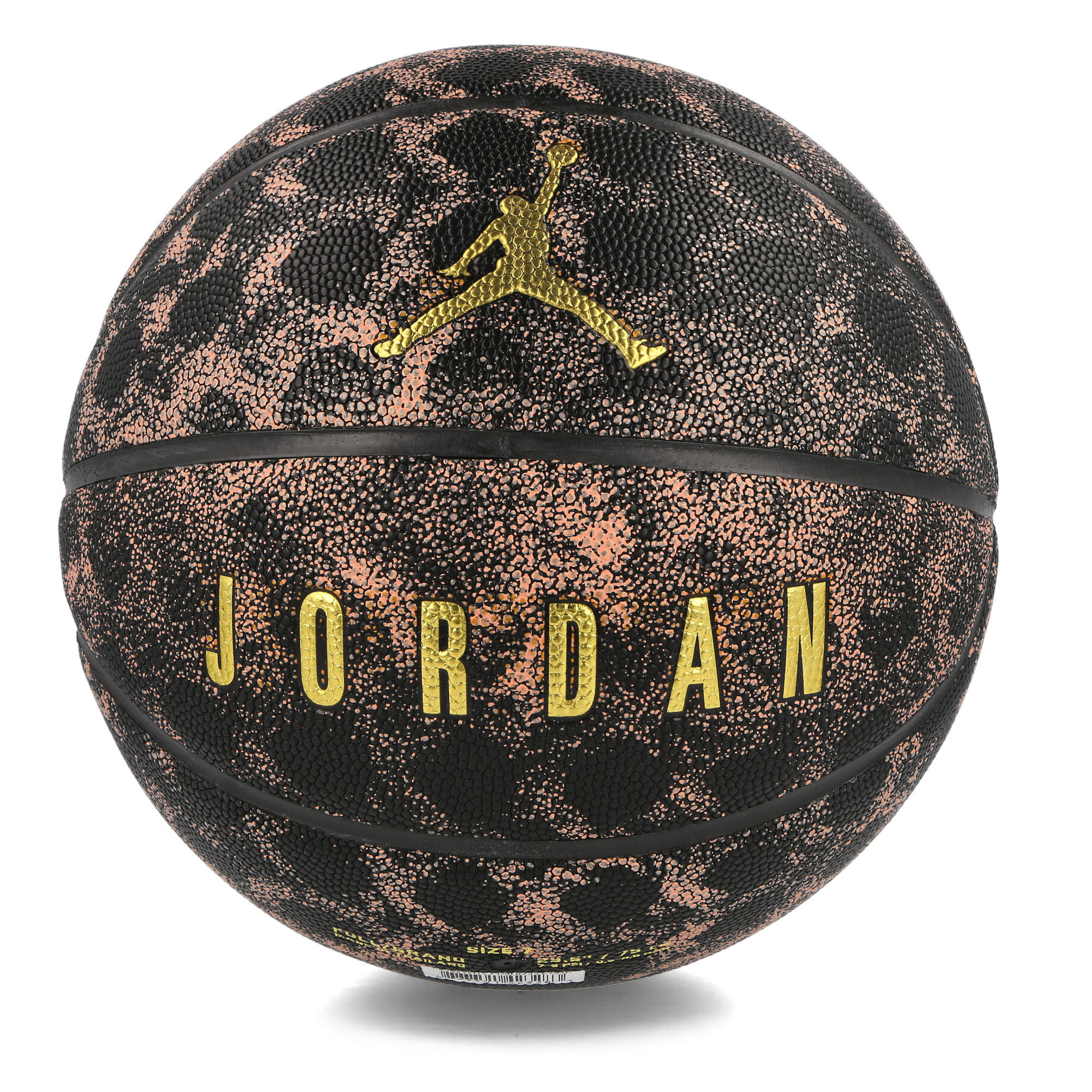 Jordan Basketball 8P Energy Crimson Bliss / Black / Metallic Gold Basketballs Material | Overkill