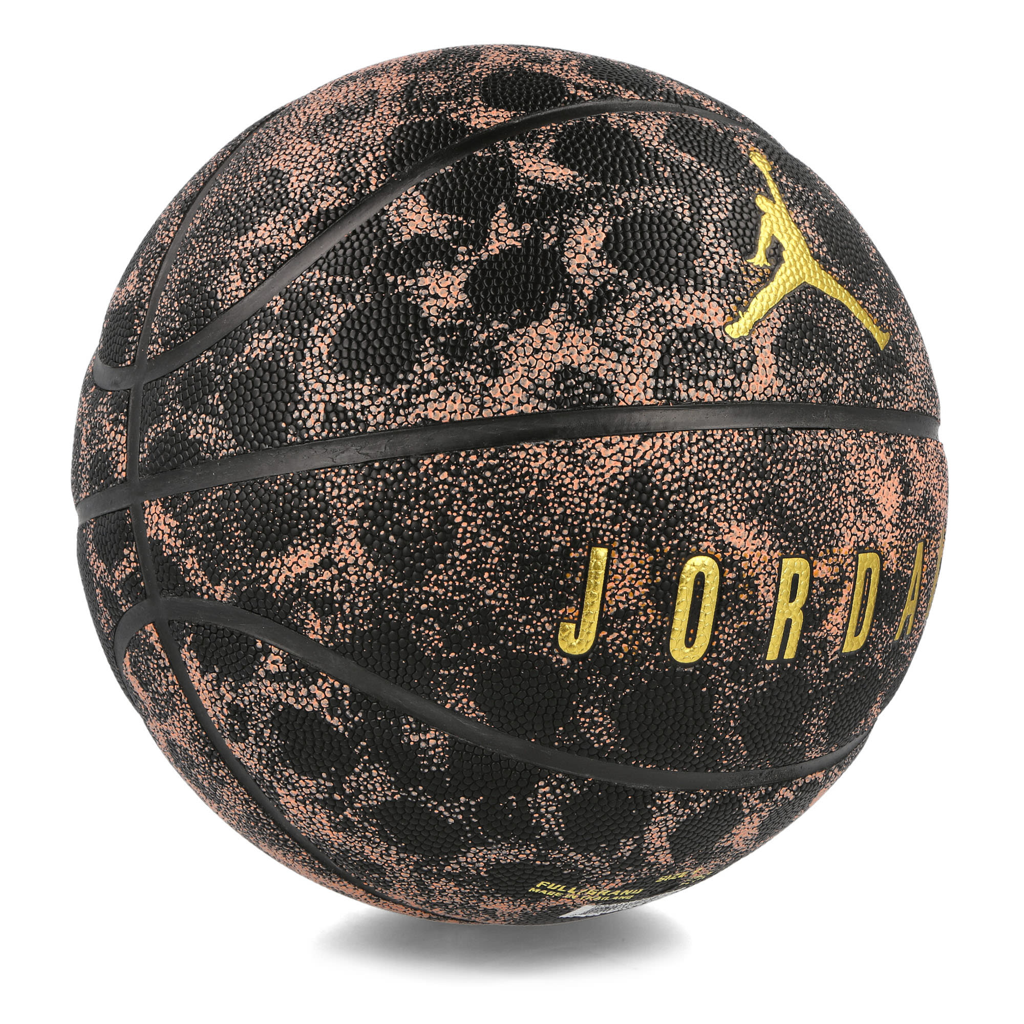 Jordan Basketball 8P Energy Crimson Bliss / Black / Metallic Gold Basketballs Detailfoto | Overkill