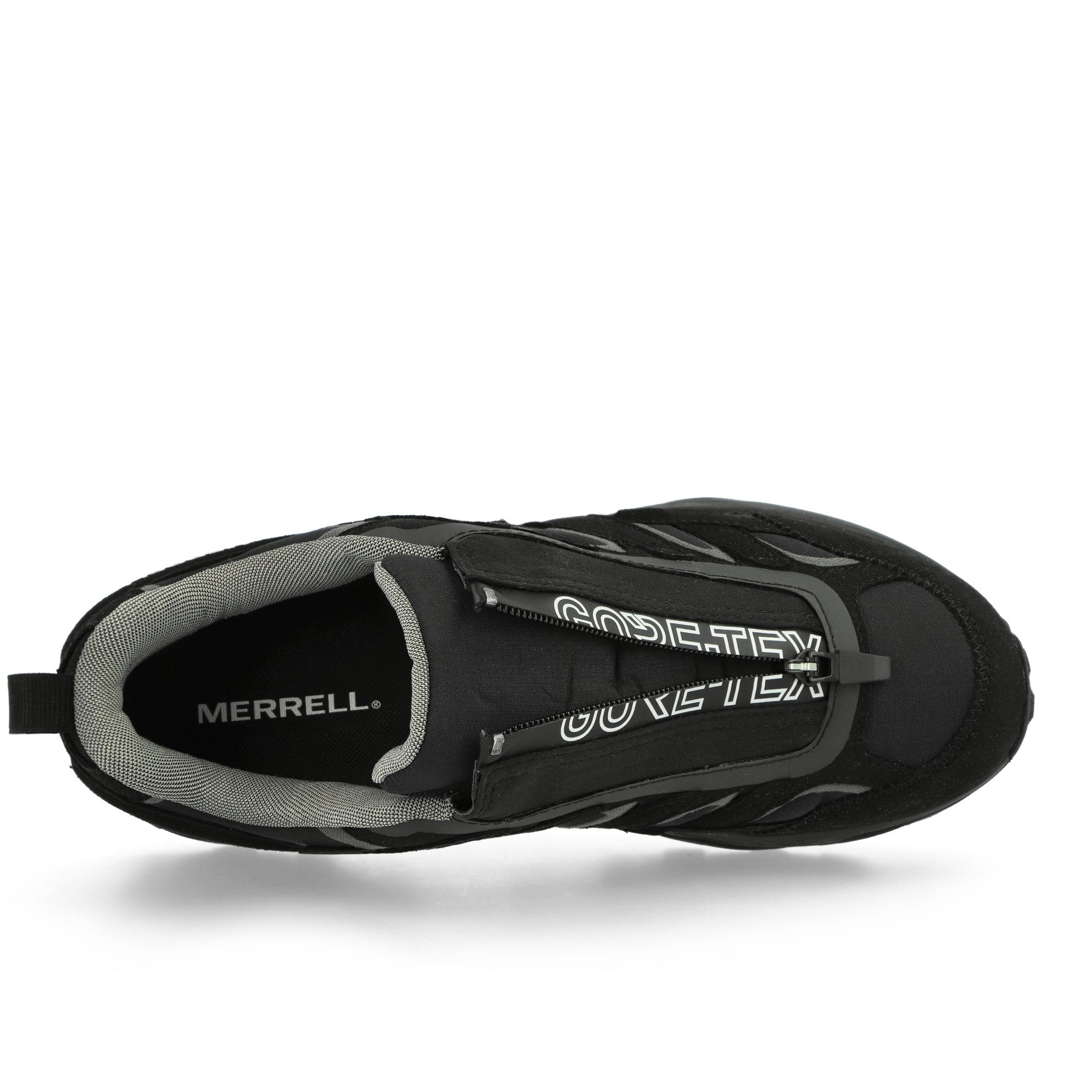 Merrell Moab Speed Zip GTX 1 TRL Black Low Top Sneakers Detail View 1 | Overkill
