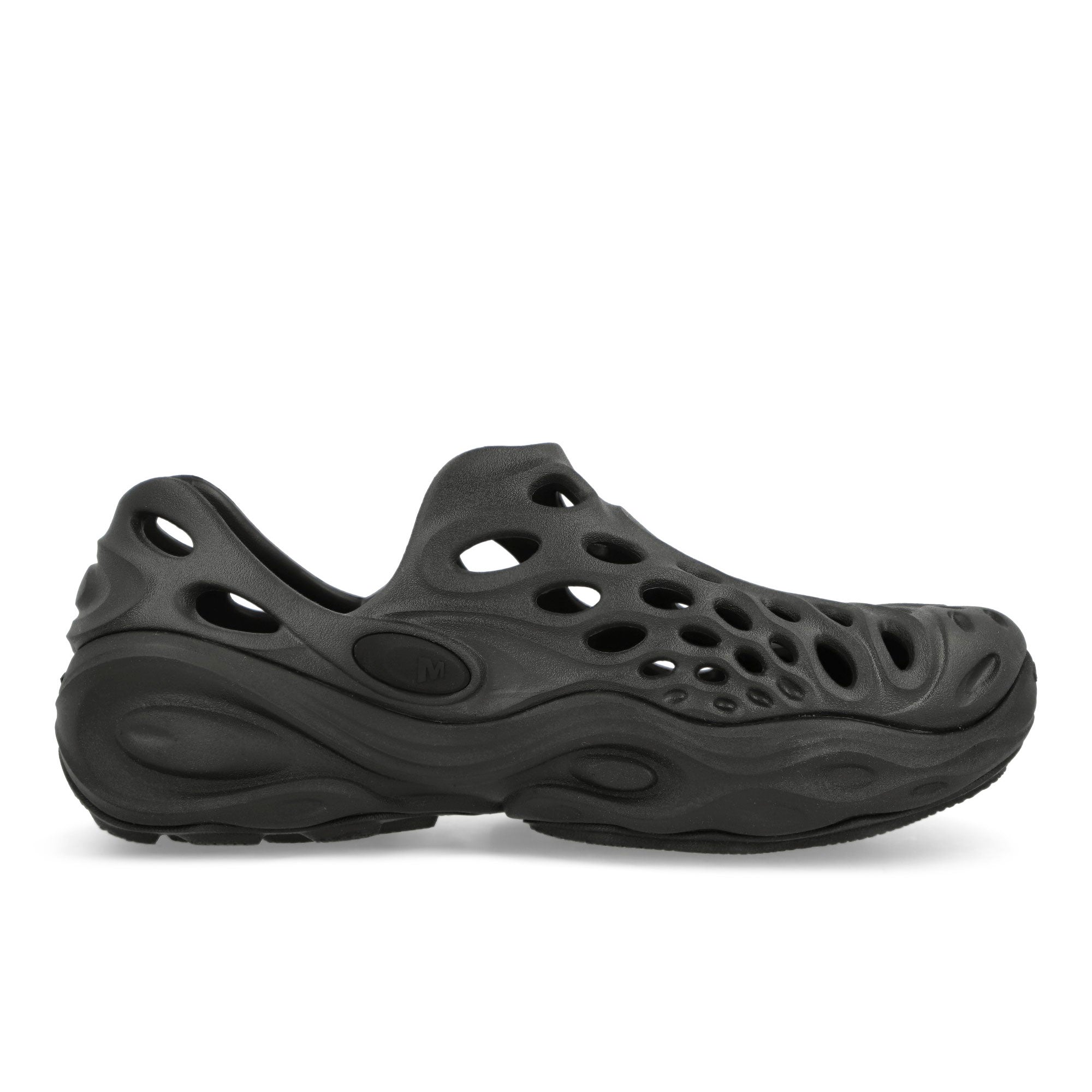 Merrell Hydro Next Gen Moc SE Tripple Black Slides, Sandals & Slippers Silhouette | Overkill