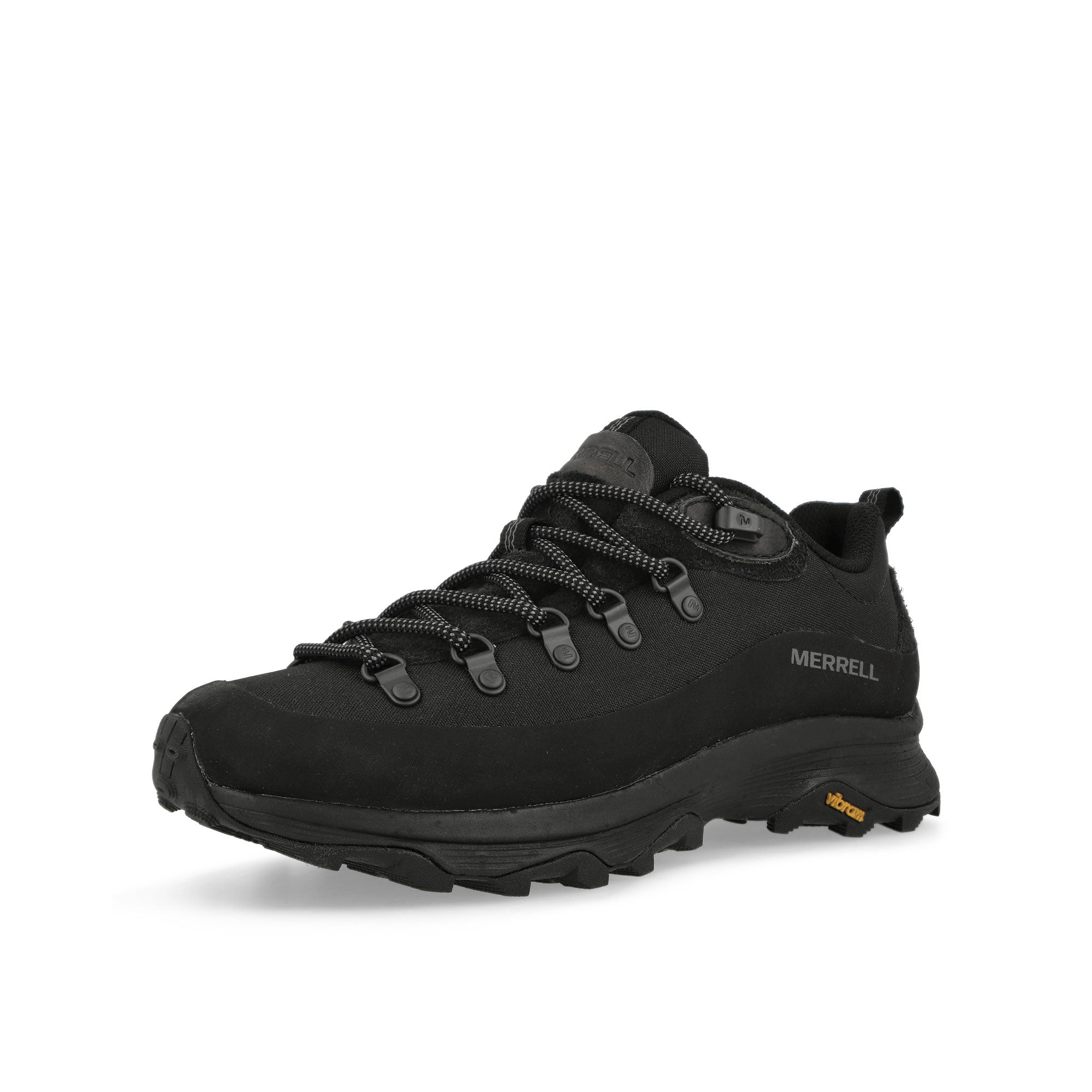 Merrell Ontario SP Lace SE Black Low Top Sneakers Close Up | Overkill