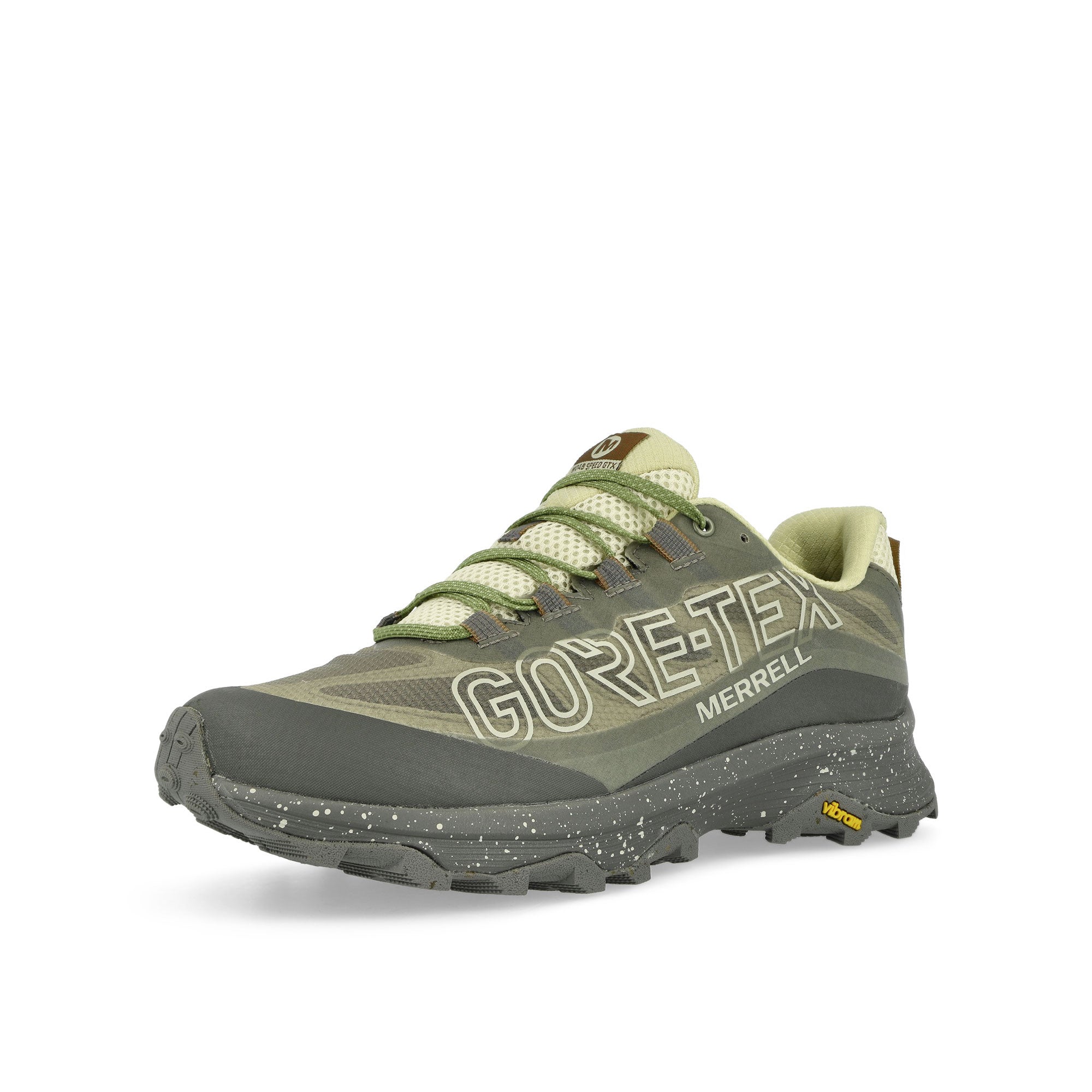 Merrell Moab Speed GTX SE Fog Low Top Sneakers Close Up | Overkill