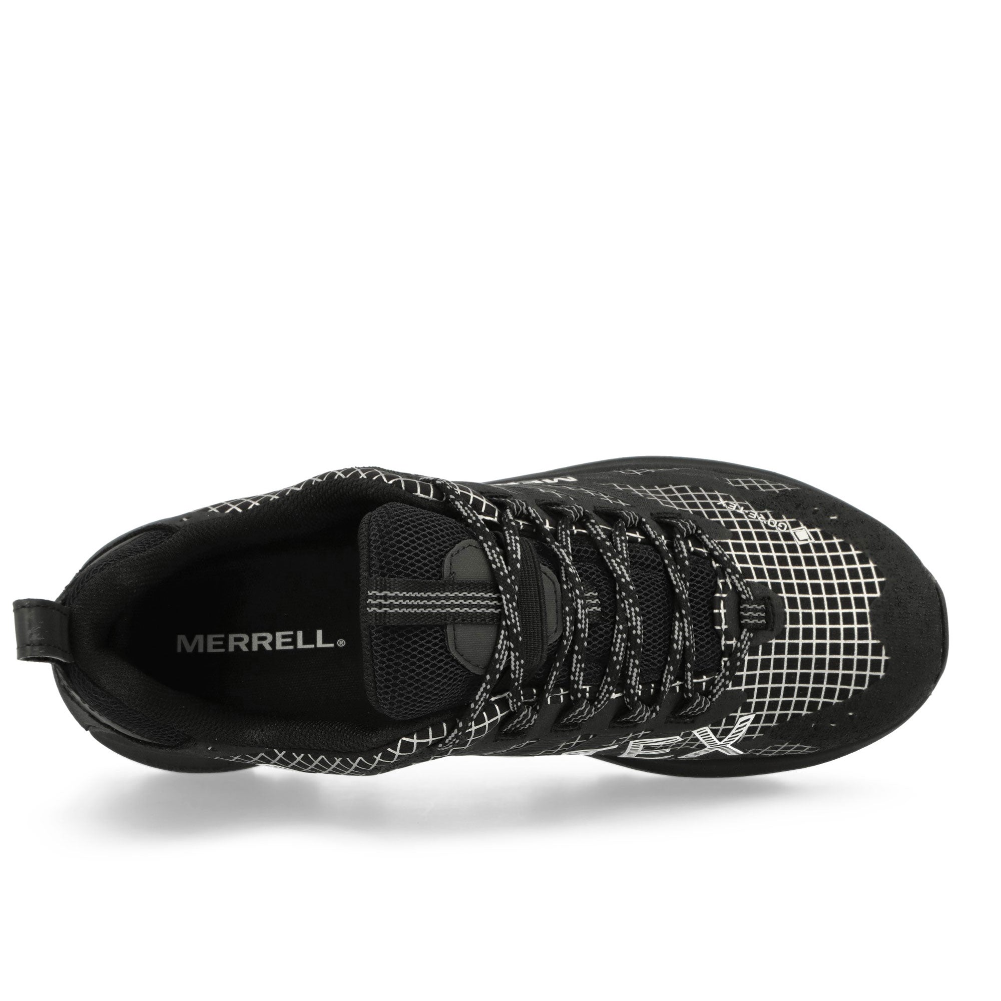 Merrell Moab Speed 2 Reflective GTX Black Low Top Sneakers Detailfoto | Overkill