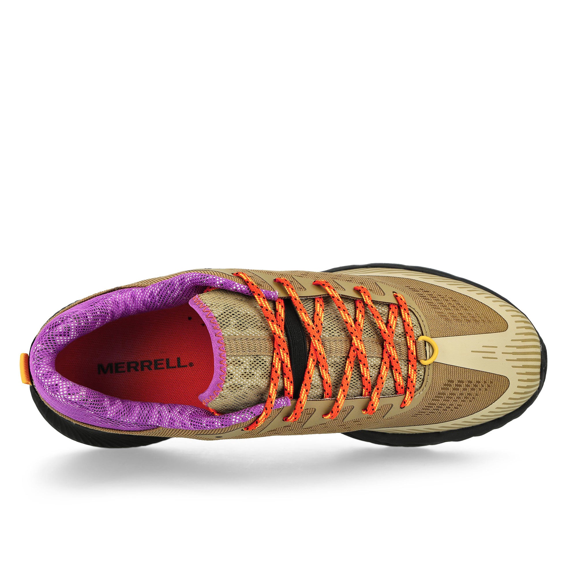 Merrell Agility Peak 5 Khaki / Dewberry Low Top Sneakers Detailfoto | Overkill