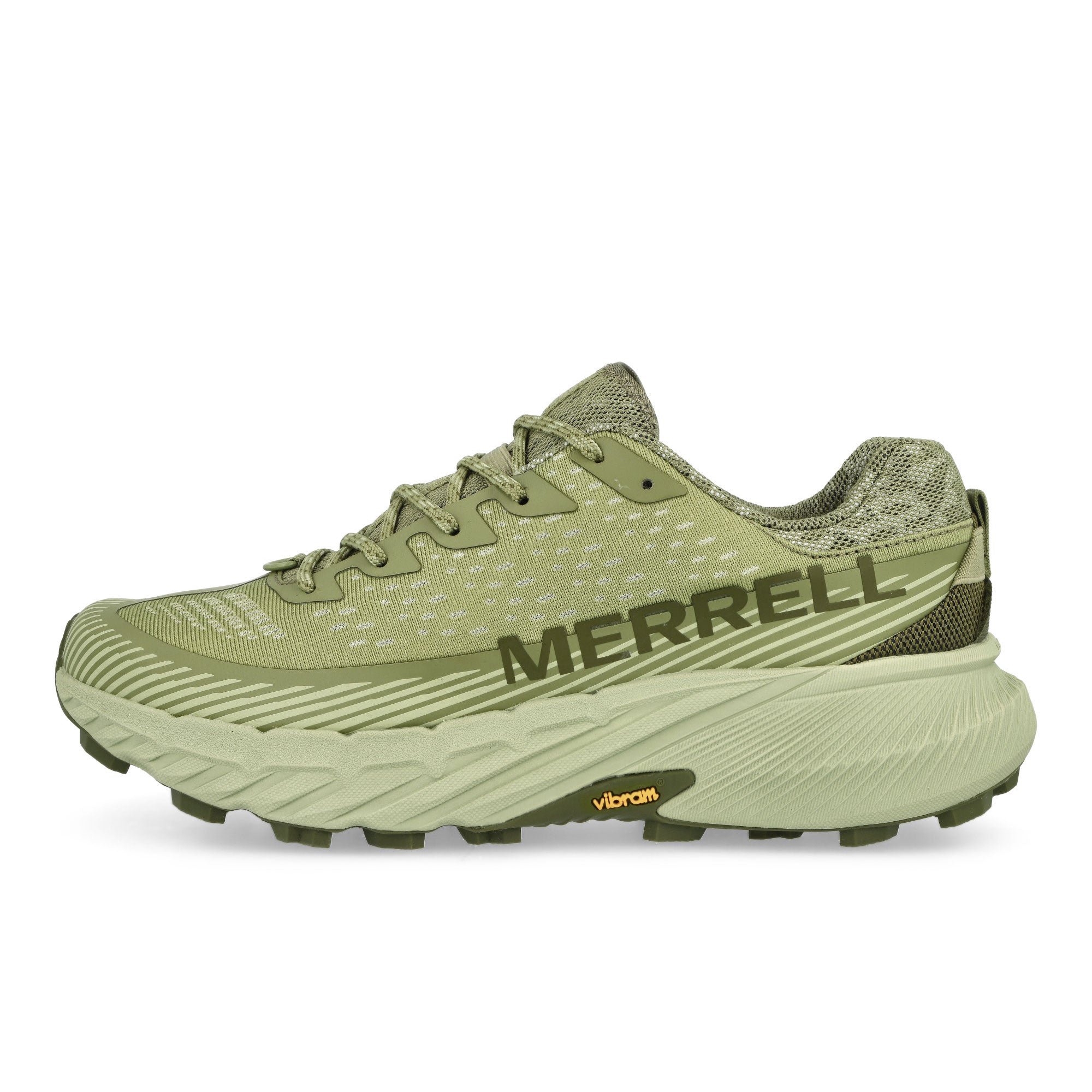 Merrell Agility Peak 5 Mosstone Low Top Sneakers J068159 | Overkill