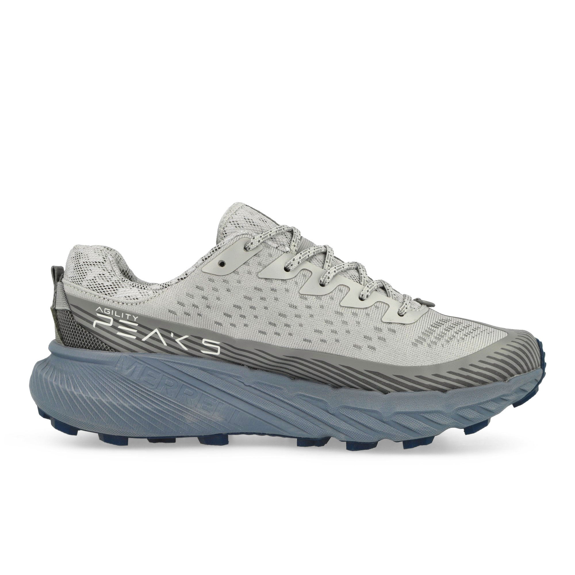 Merrell Agility Peak 5 Pigeon / Indigo Low Top Sneakers Silhouette | Overkill