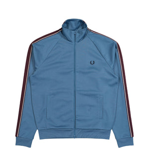 Fred Perry Tramline Tape Track Jacket Ace Blue Track Jackets J2309-27A | Overkill