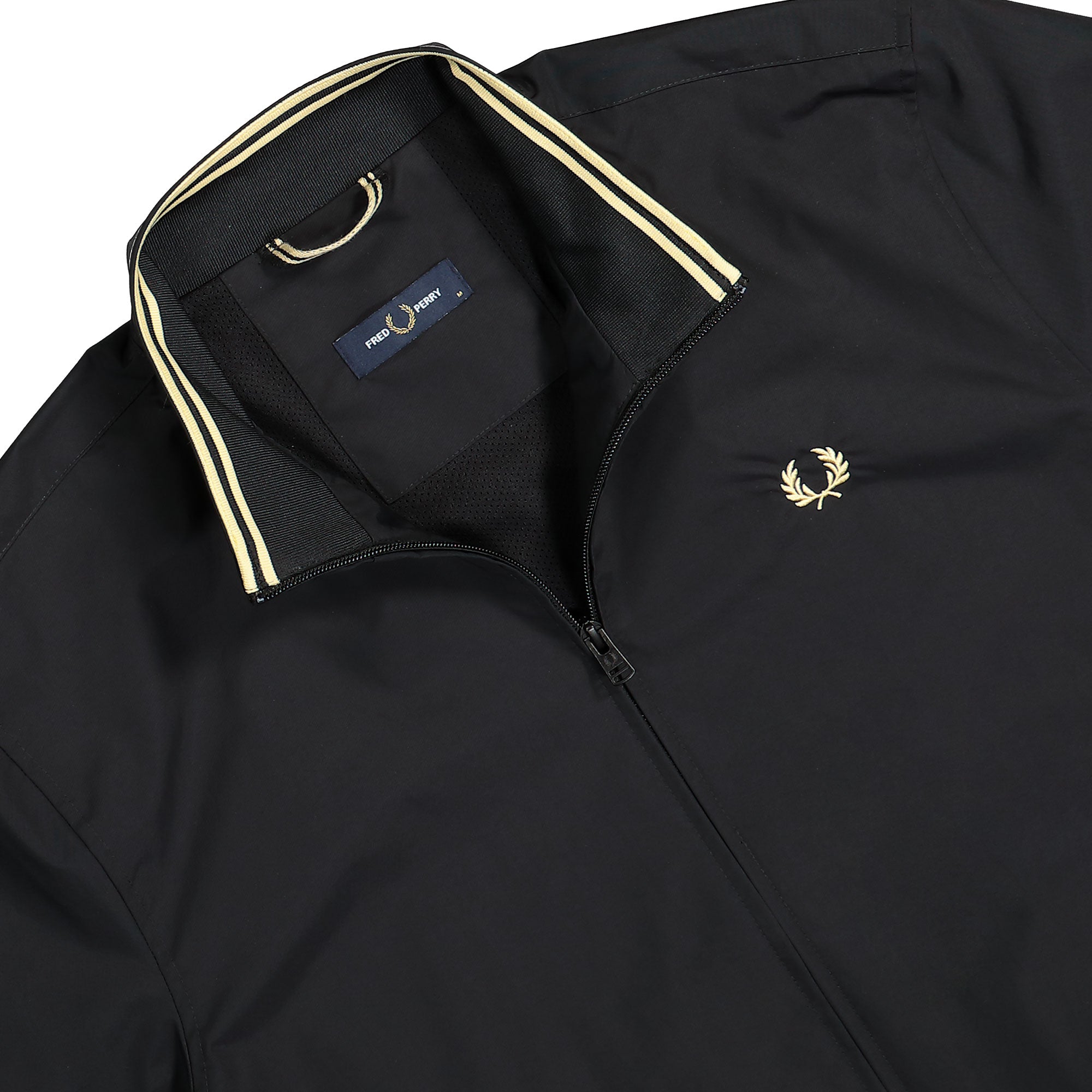 Fred Perry The Brentham Jacket Black Track Jackets Detail view 5 | Overkill