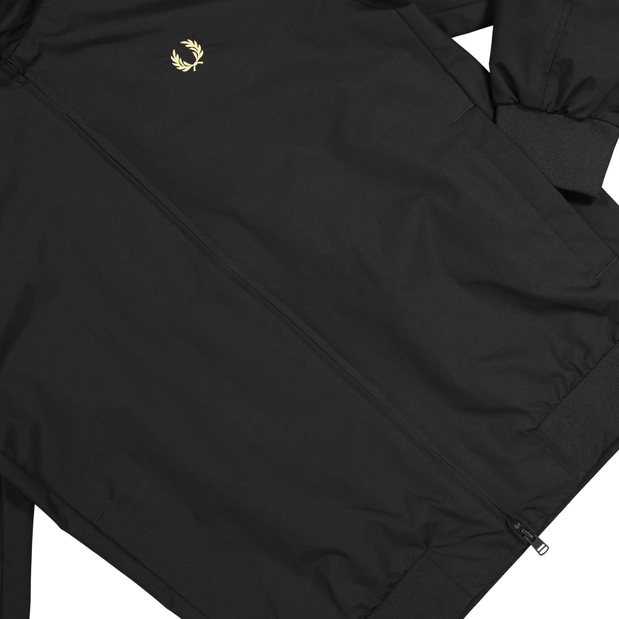 Fred Perry The Brentham Jacket Black Track Jackets Detail view 4 | Overkill