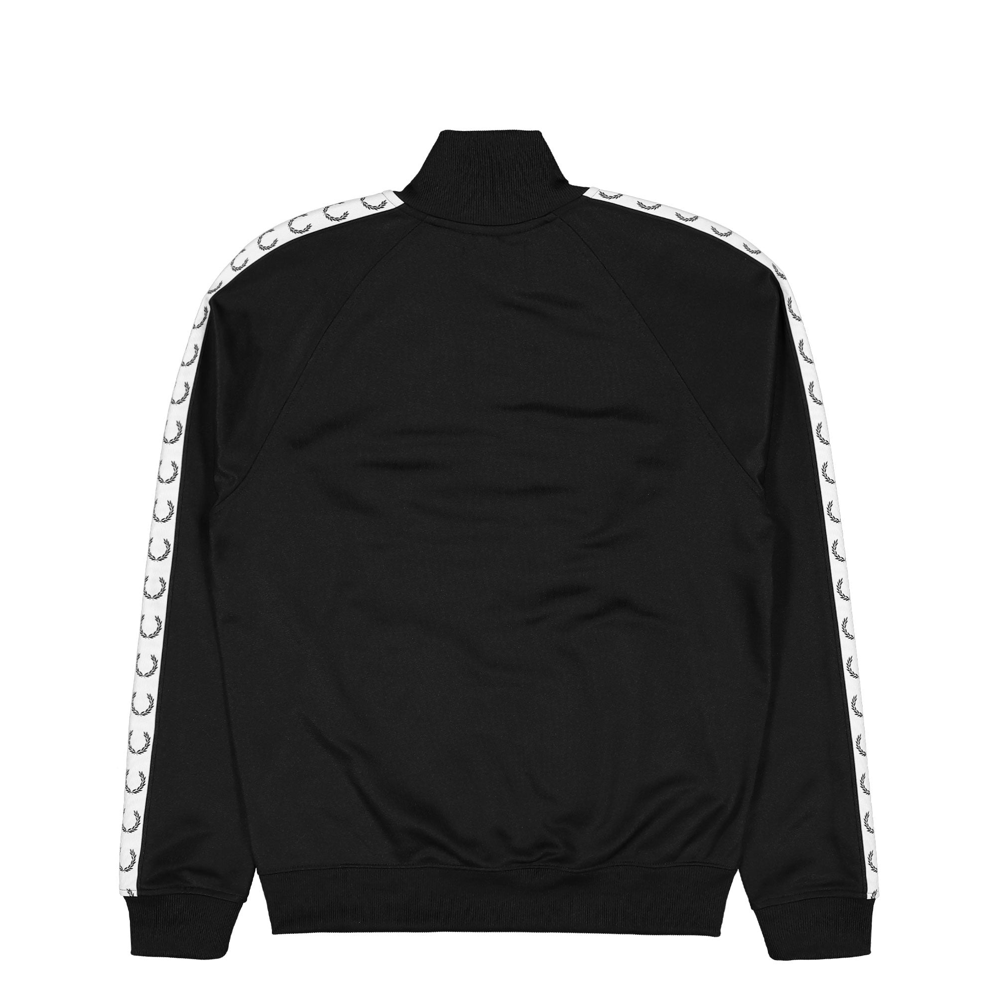 Fred Perry Taped Track Jacket Black Track Jackets Material | Overkill