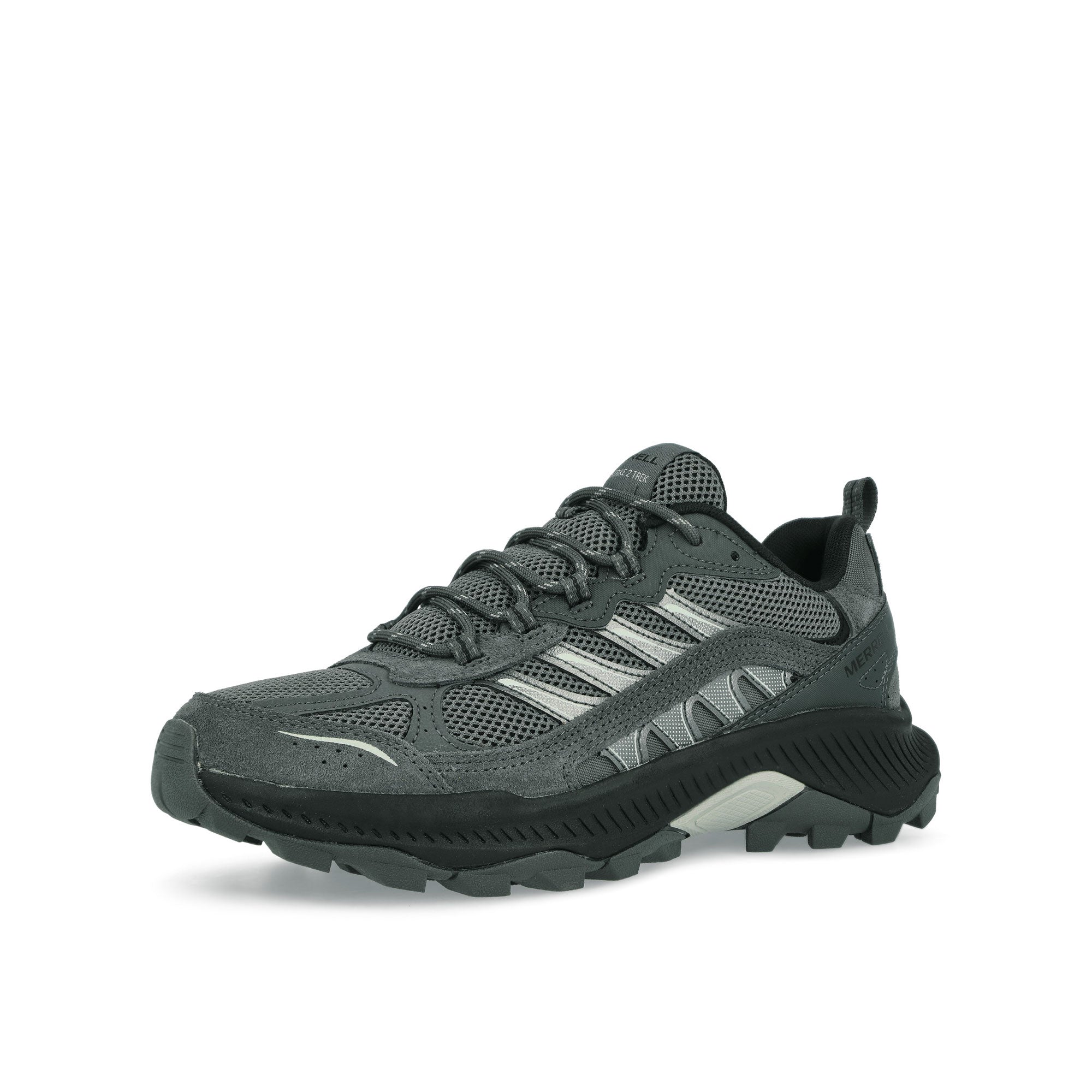 Merrell Speed Strike 2 Trek Black Low Top Sneakers Close Up | Overkill