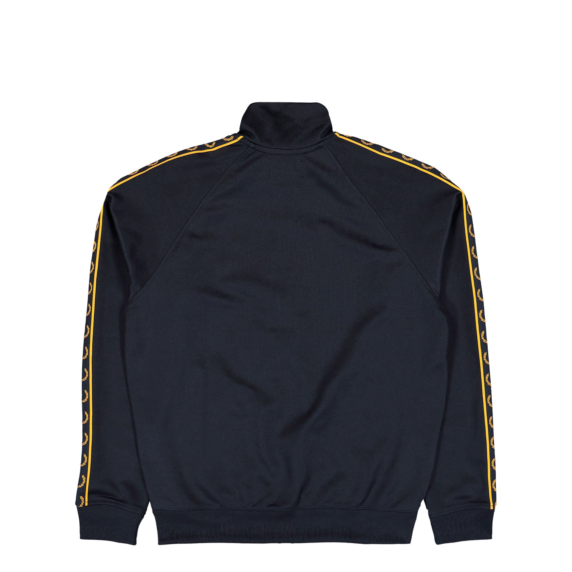 Fred Perry Contrast Tape Track Jacket Navy Jacket J5557-248 Close-up | Overkill