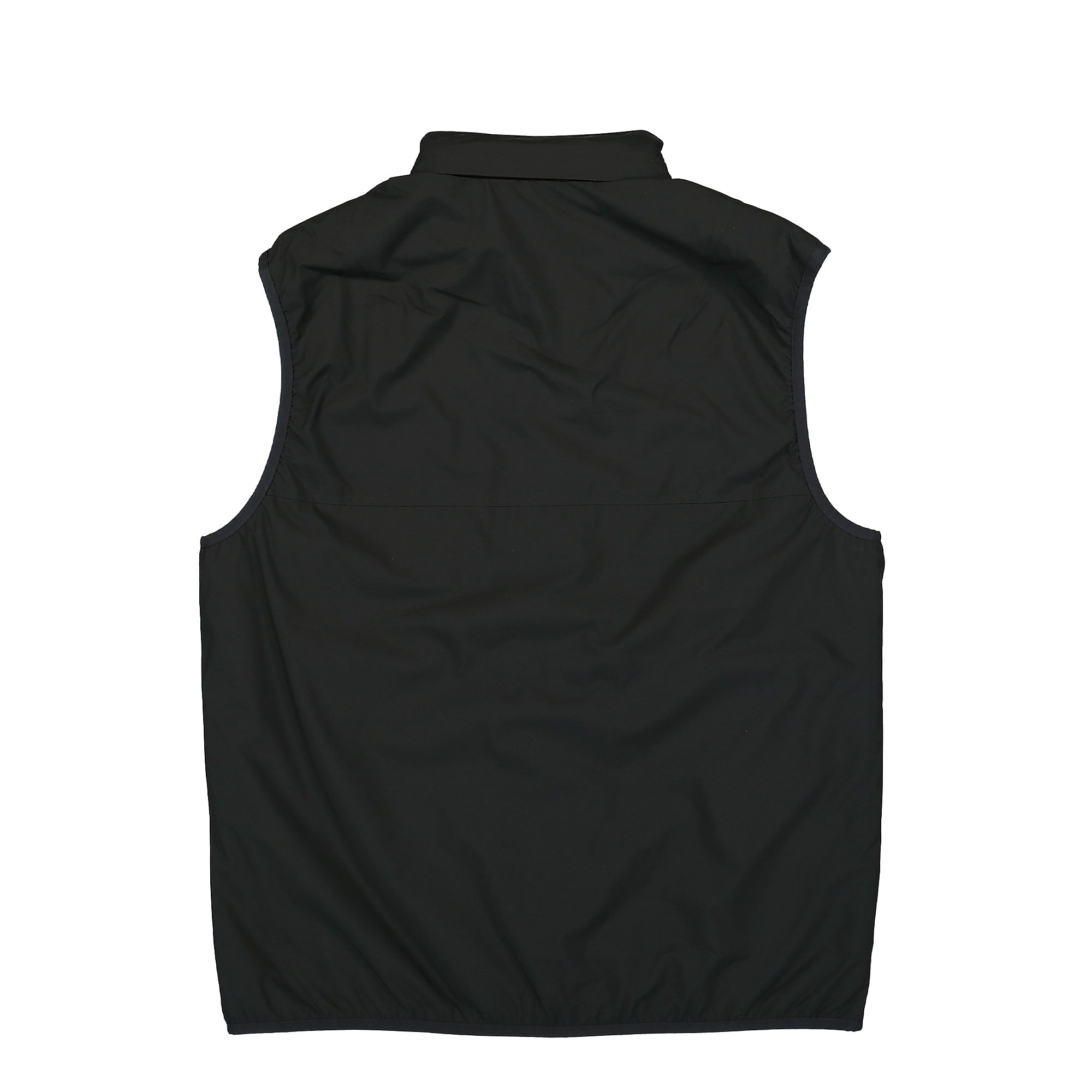 Fred Perry Zip Through Gilet Black Vests Material | Overkill