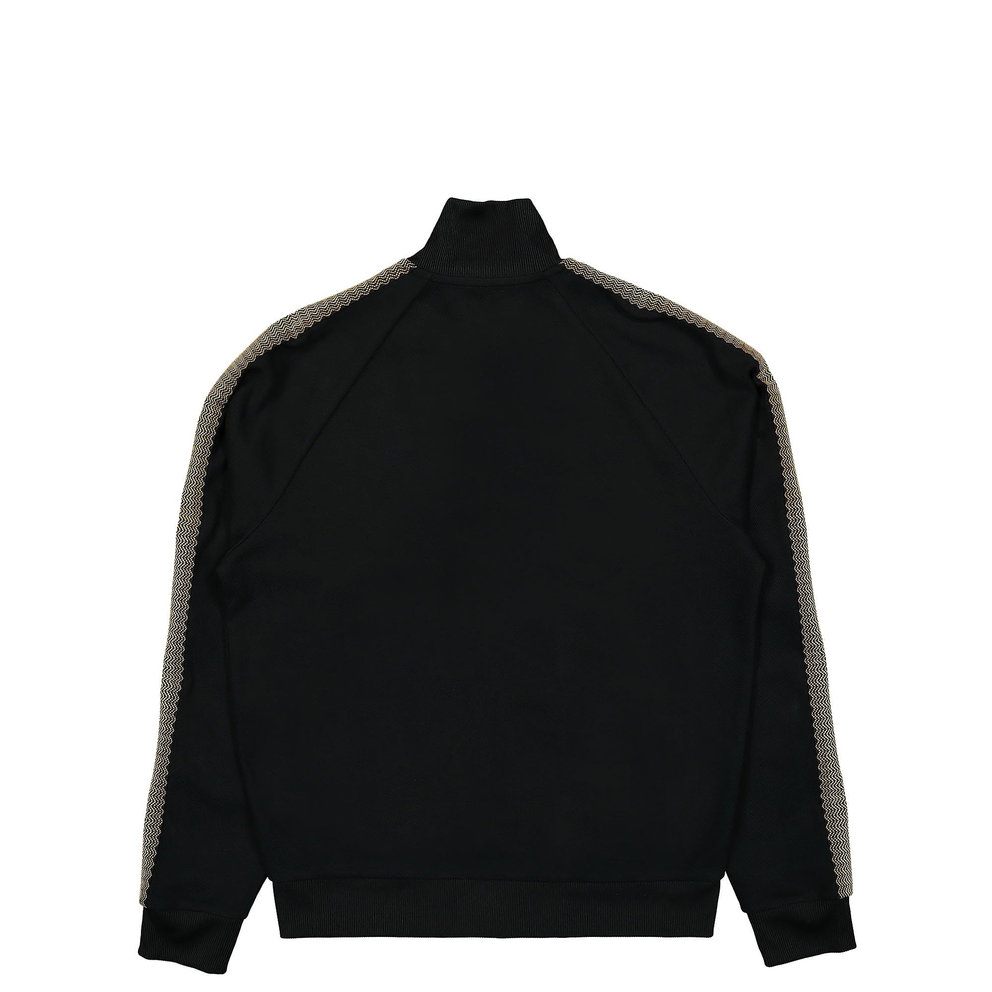 Fred Perry Crochet Taped Track Jacket Black Track Jackets Material | Overkill