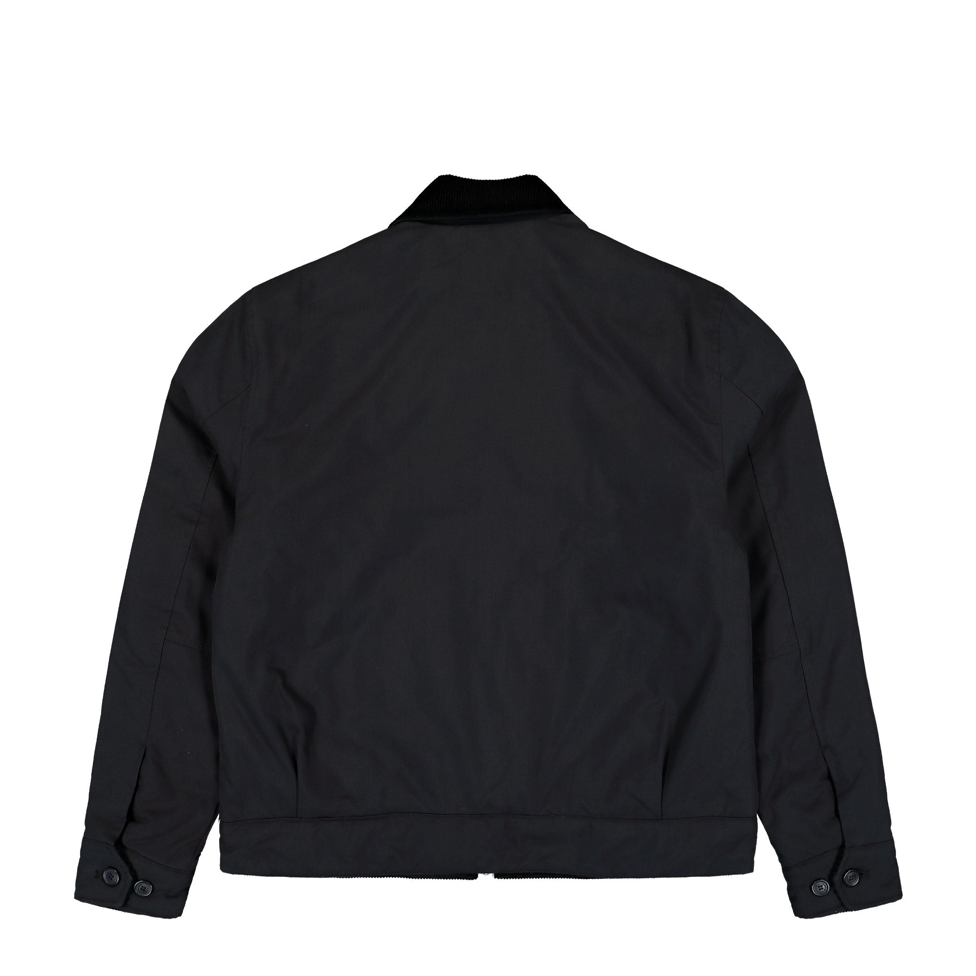Fred Perry Cotton Caban Jacket Black Jacket J8535-220 Close-up | Overkill