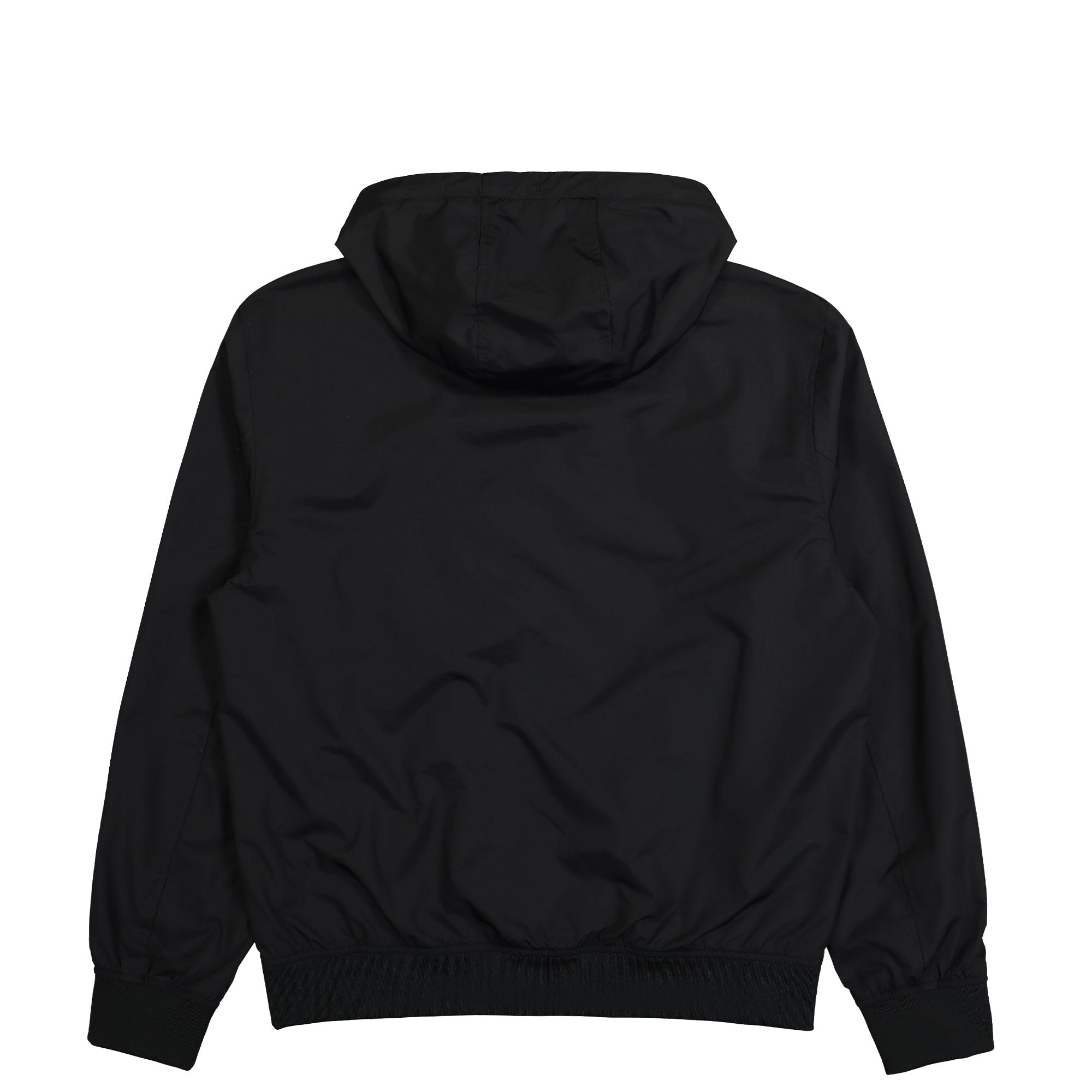 Fred Perry The Hooded Brentham Jacket Black Windbreaker Material | Overkill
