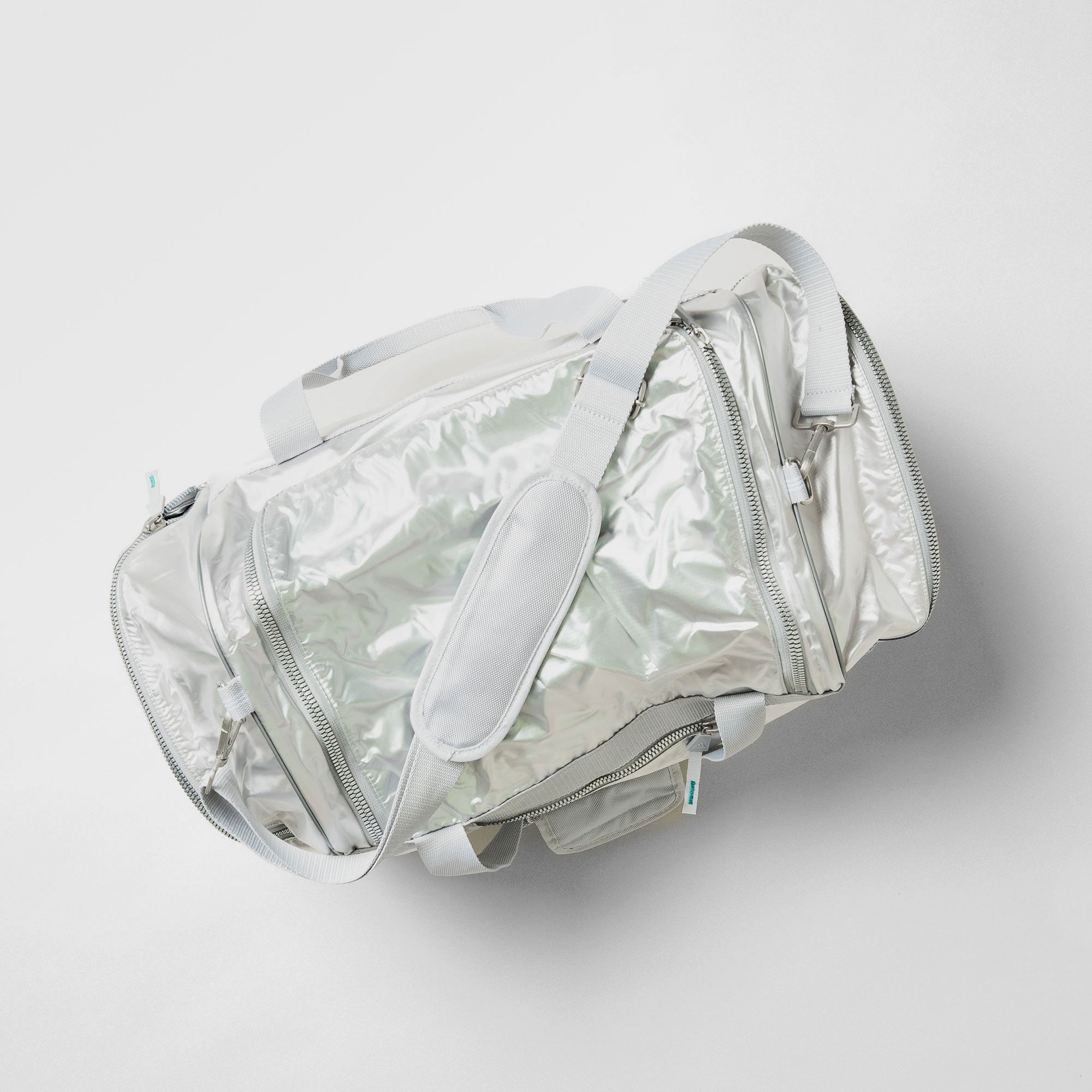 adidas Equipment Team Bag Transparent / Metallic Silver Duffle Bags Detail view 2 | Overkill