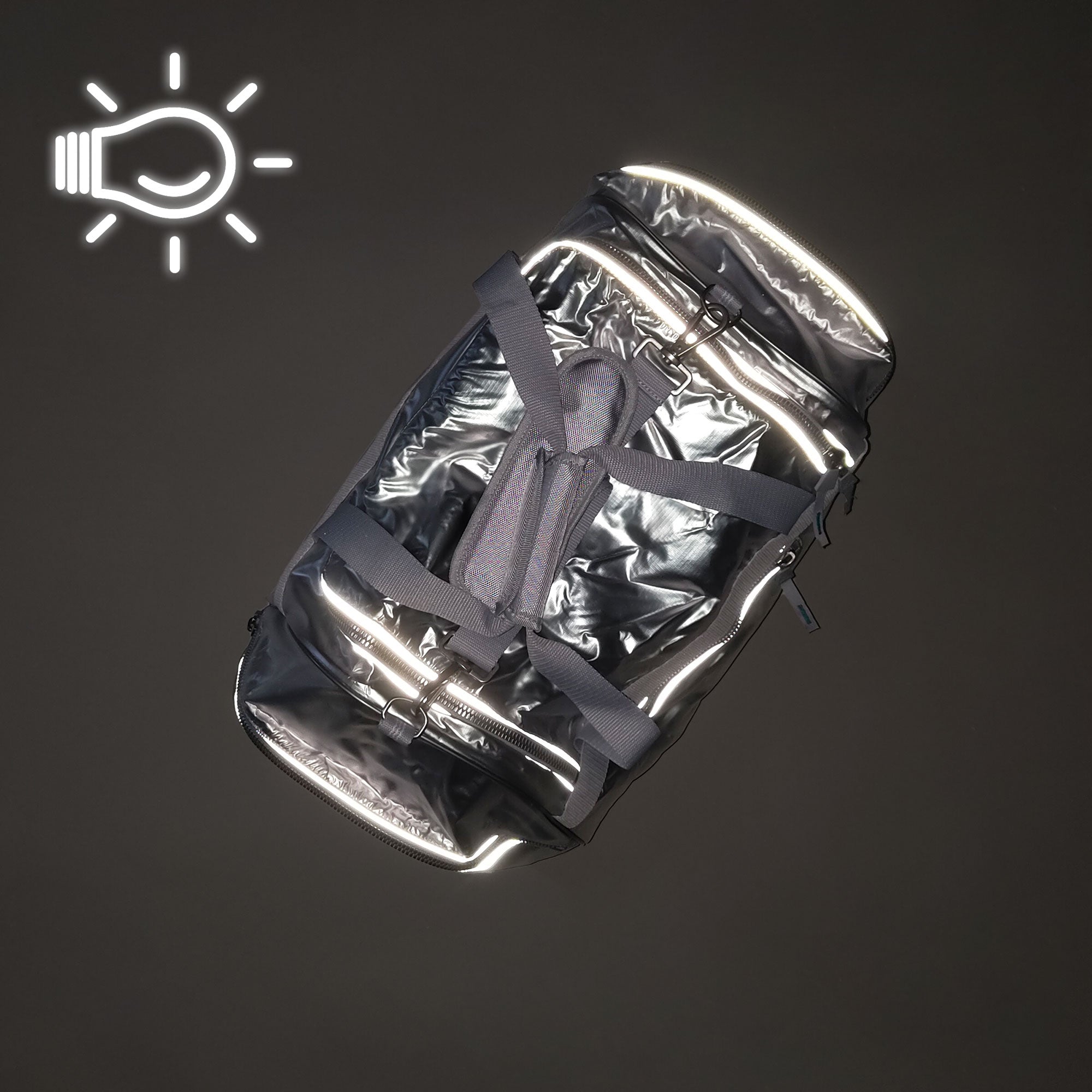 adidas Equipment Team Bag Transparent / Metallic Silver Duffle Bags Detail view 4 | Overkill