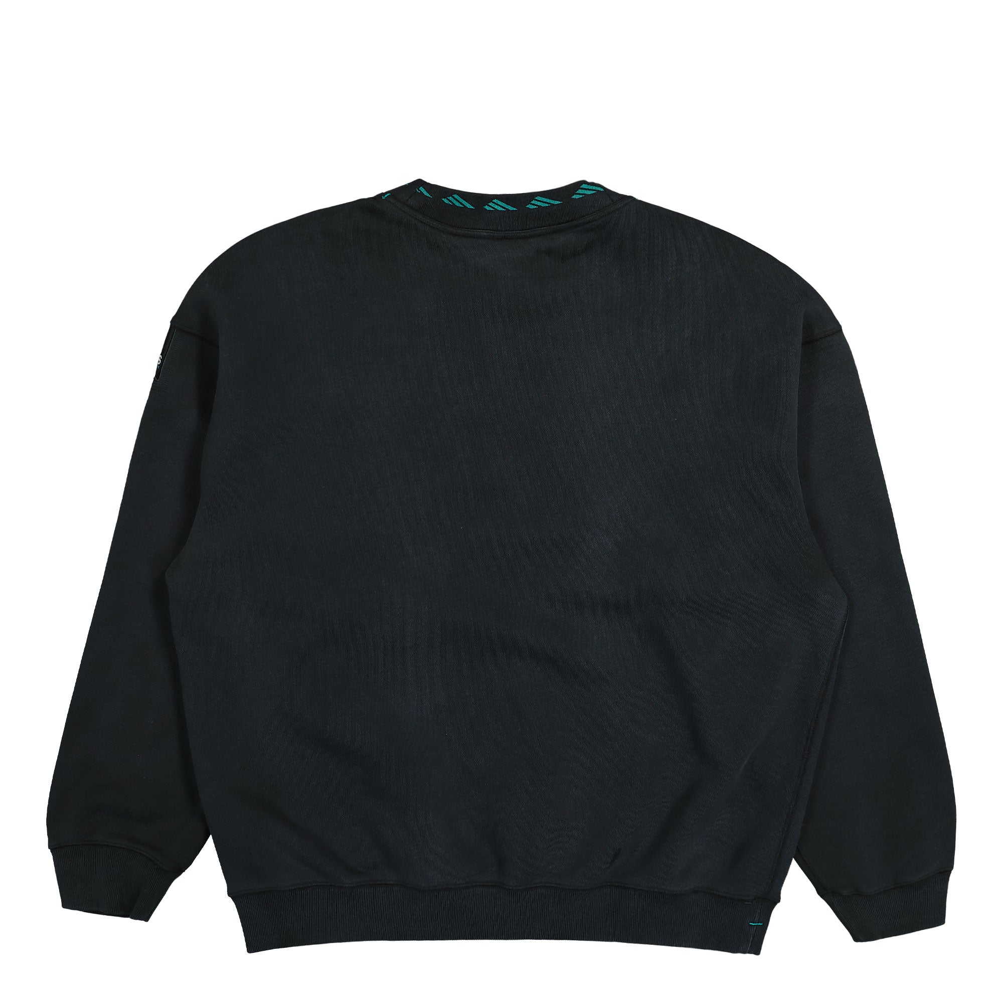 adidas Equipment Washed Crew Neck Sweatshirt Black Sweatshirts Material | Overkill