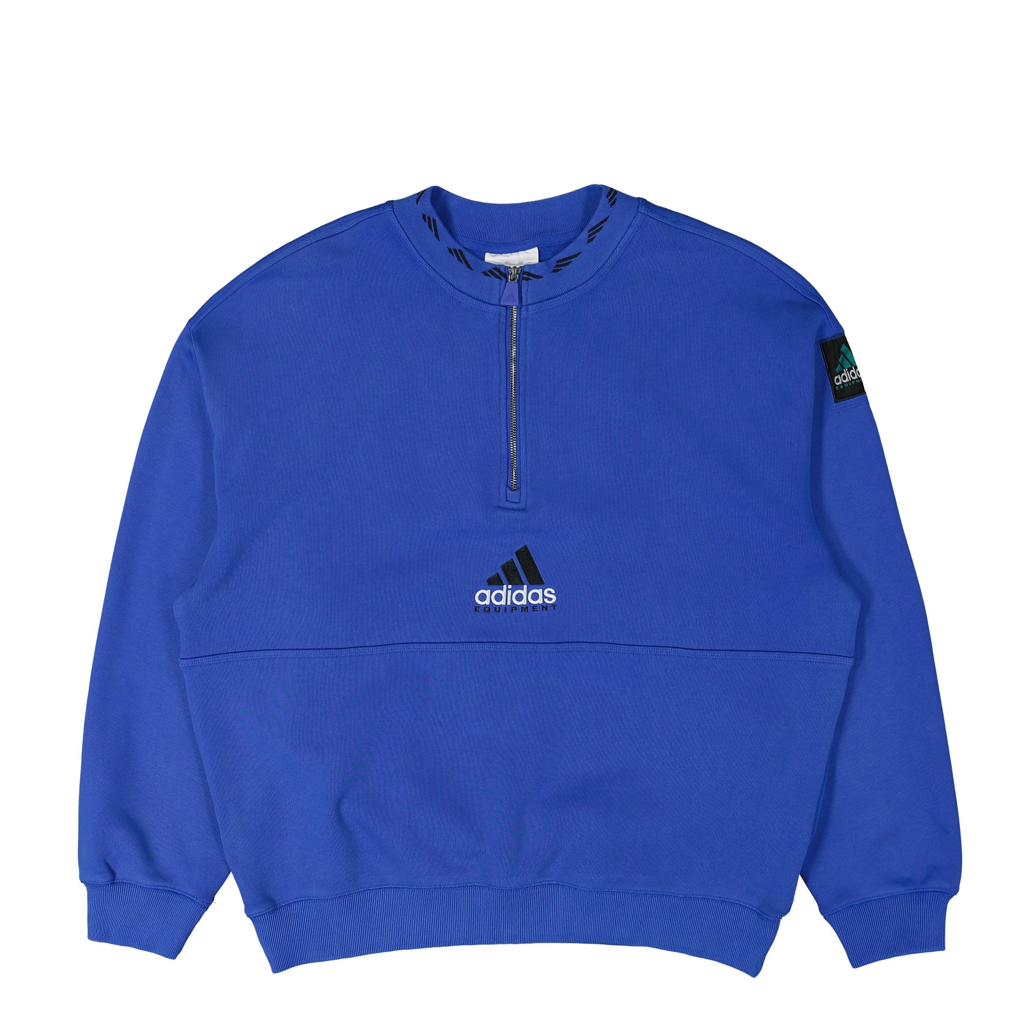 adidas Equipment Fleece Sweatshirt Equipment Blue Sweatshirts JD0643 | Overkill