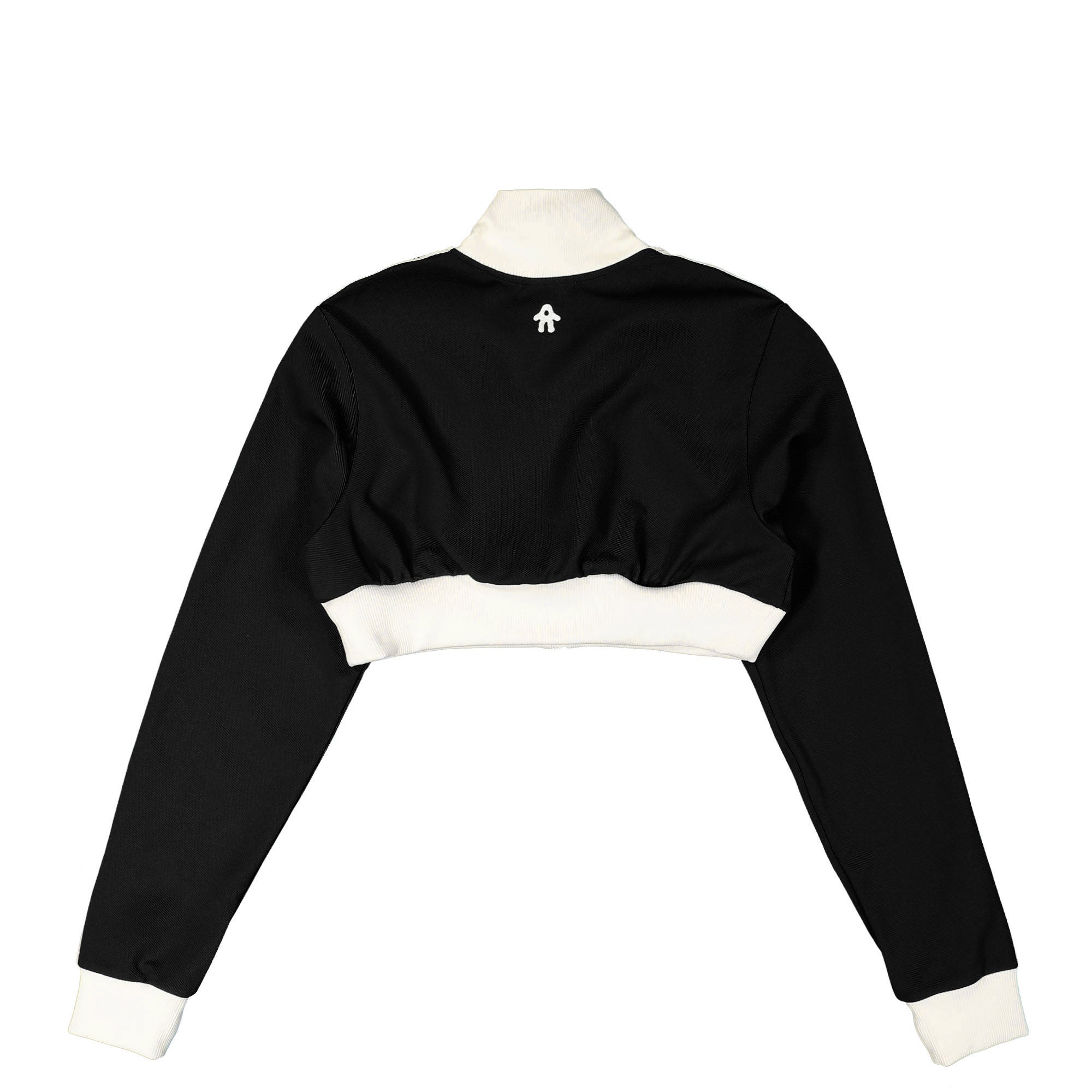 adidas Cropped Track Top Black Track Jackets Material | Overkill