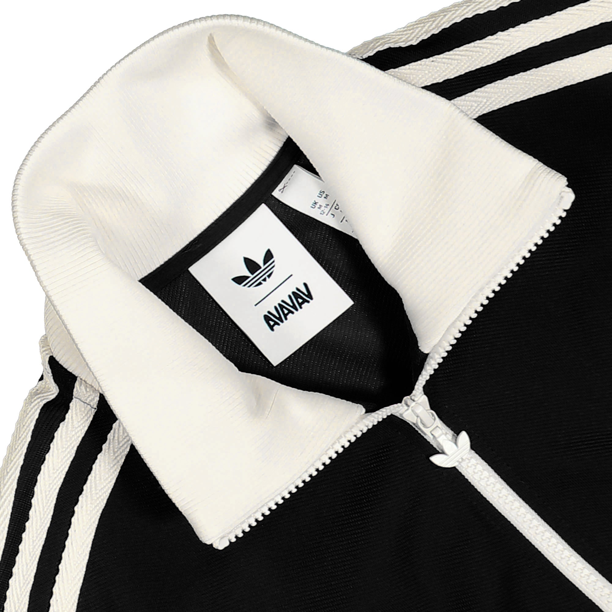 adidas Cropped Track Top Black Track Jackets Close-up | Overkill