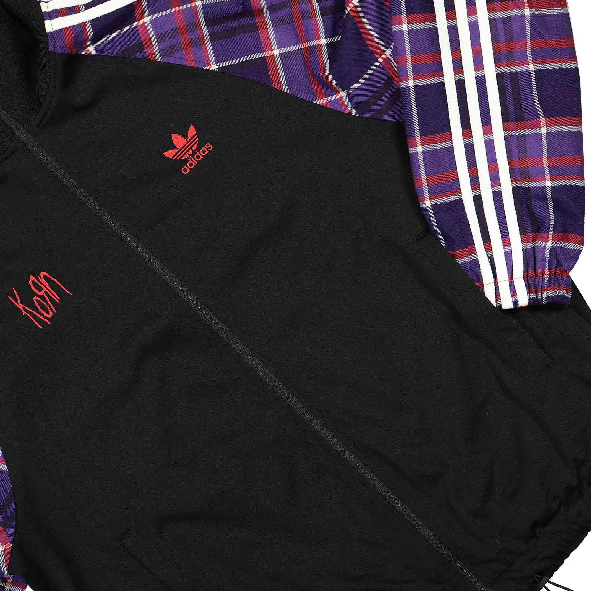 adidas Track Top Black Track Jackets Detail view 4 | Overkill
