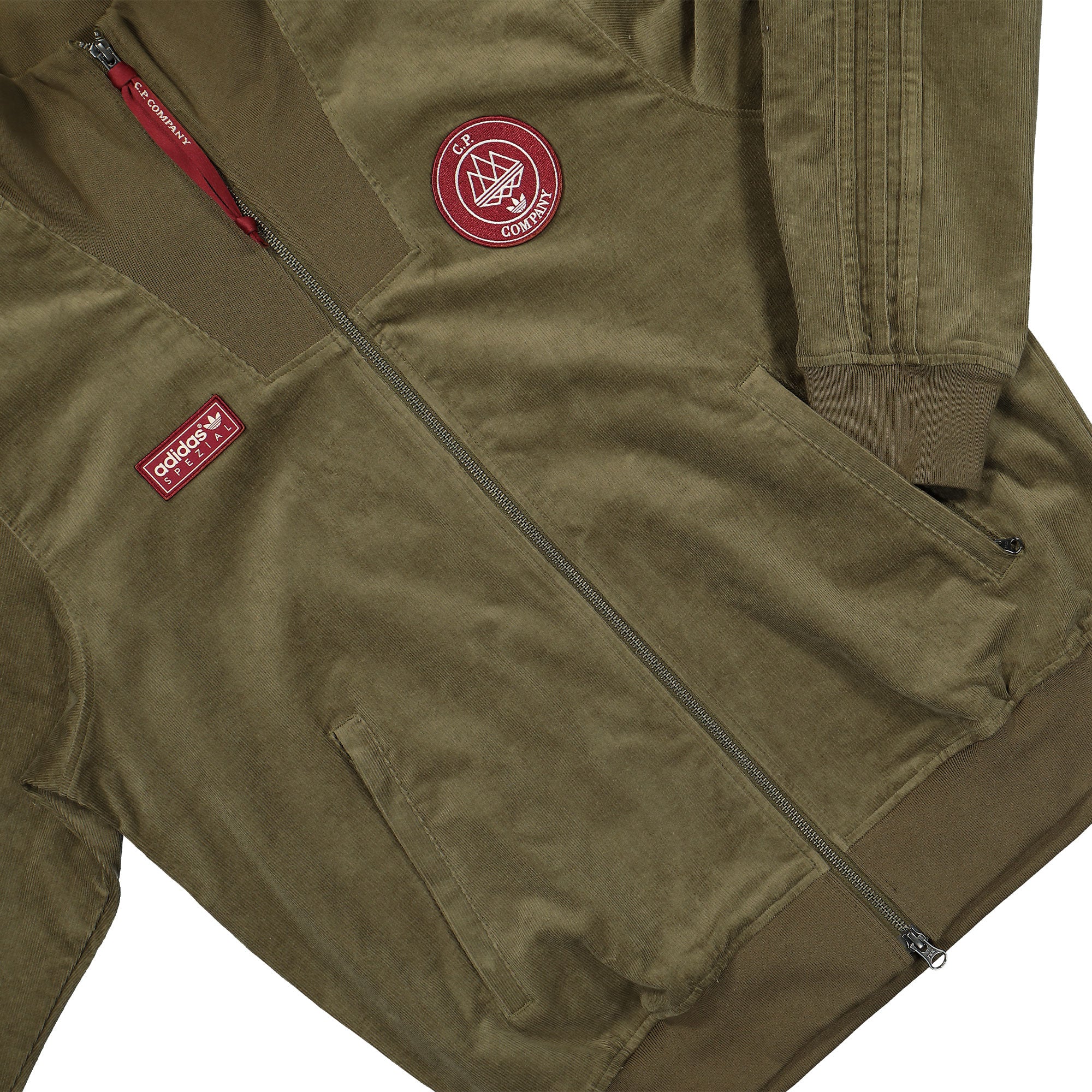 adidas SPZL Settend Originals Jacket Trace Olive Jackets Detailfoto | Overkill