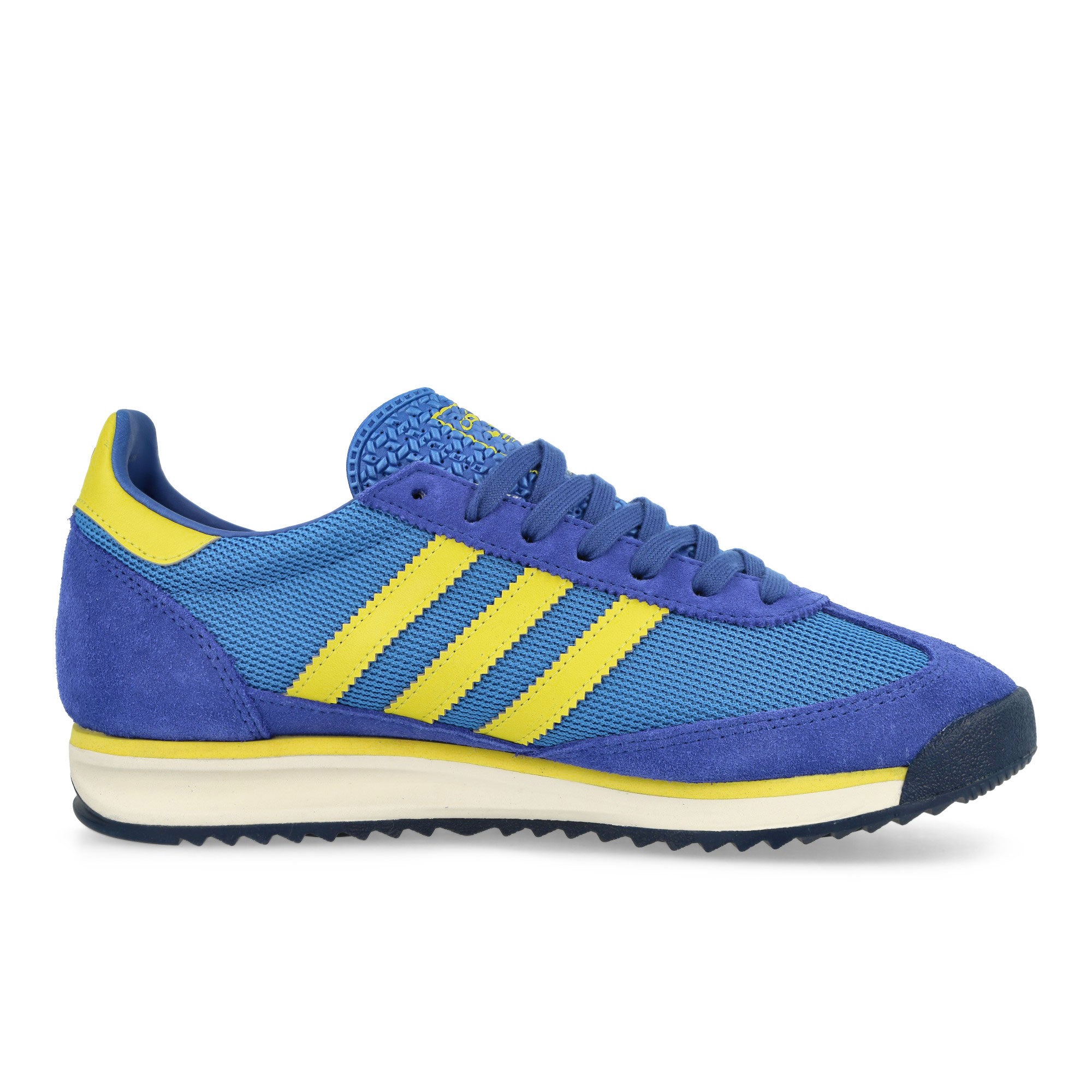 adidas SL 72 RS Semi Lucid Blue / Pure Sulfur / Blue Low Top Sneakers Silhouette | Overkill