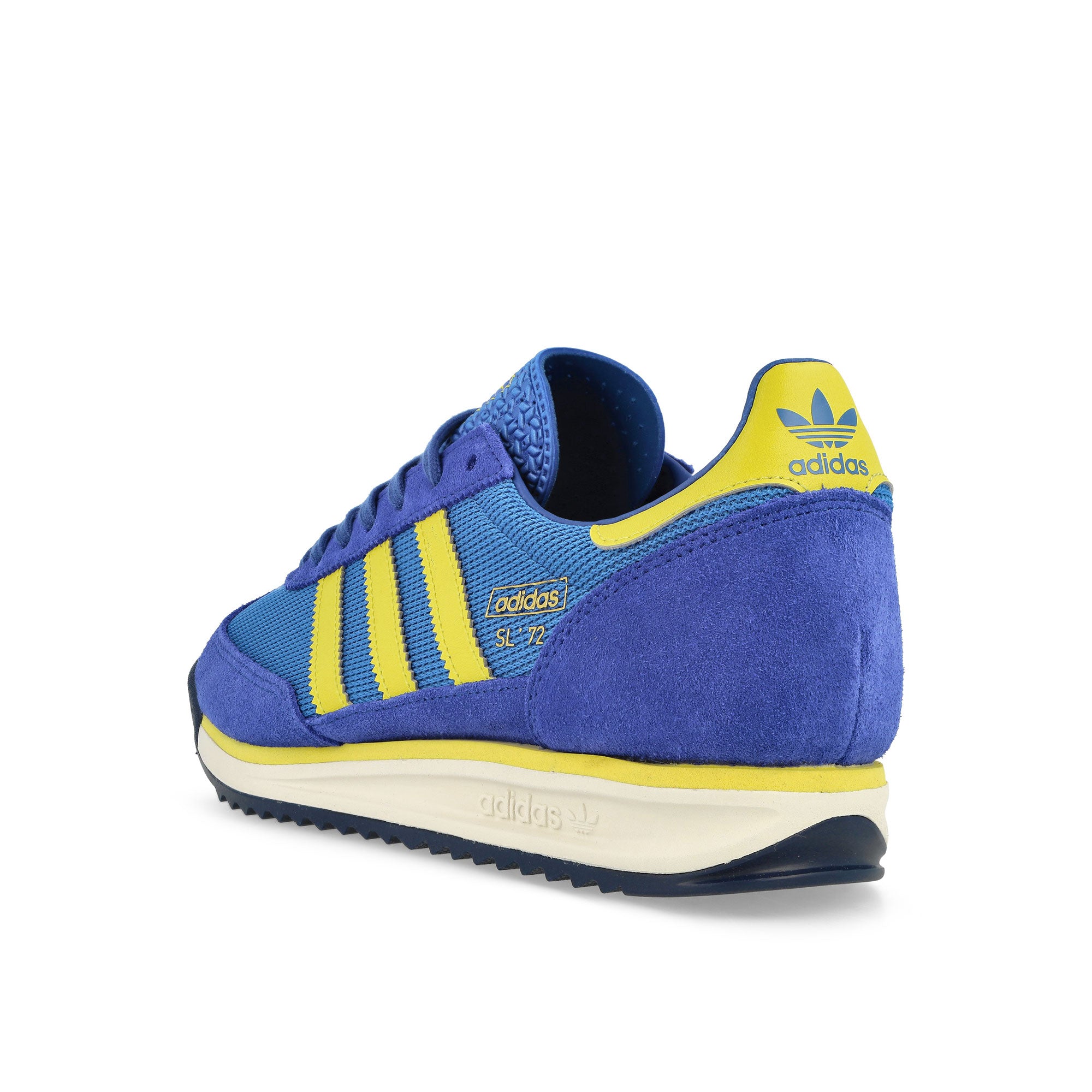 adidas SL 72 RS Semi Lucid Blue / Pure Sulfur / Blue Low Top Sneakers Material | Overkill