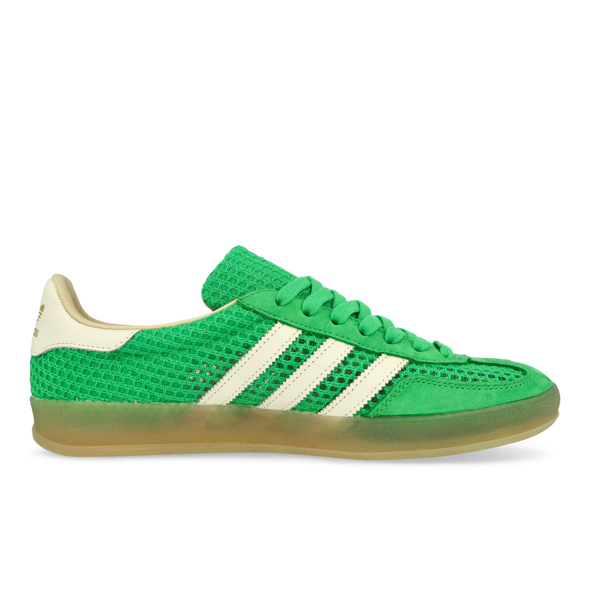adidas Gazelle Indoor Energy Green / Off White / Magic Beige Low Top Sneakers Silhouette | Overkill