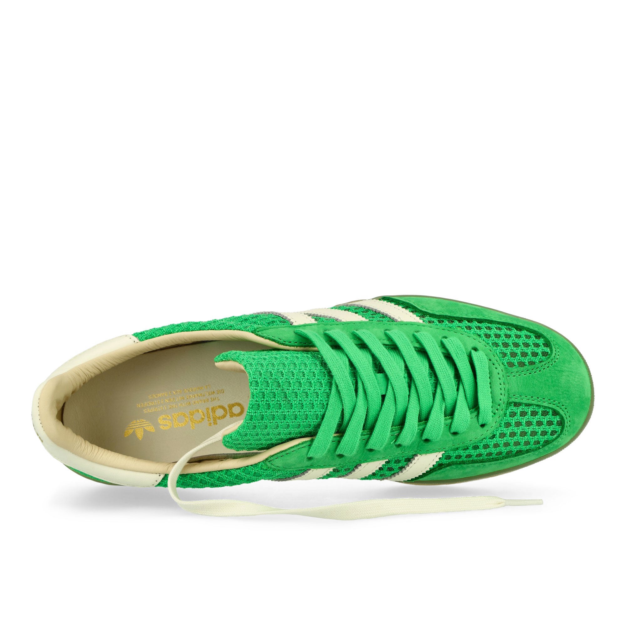 adidas Gazelle Indoor Energy Green / Off White / Magic Beige Low Top Sneakers Detailfoto | Overkill