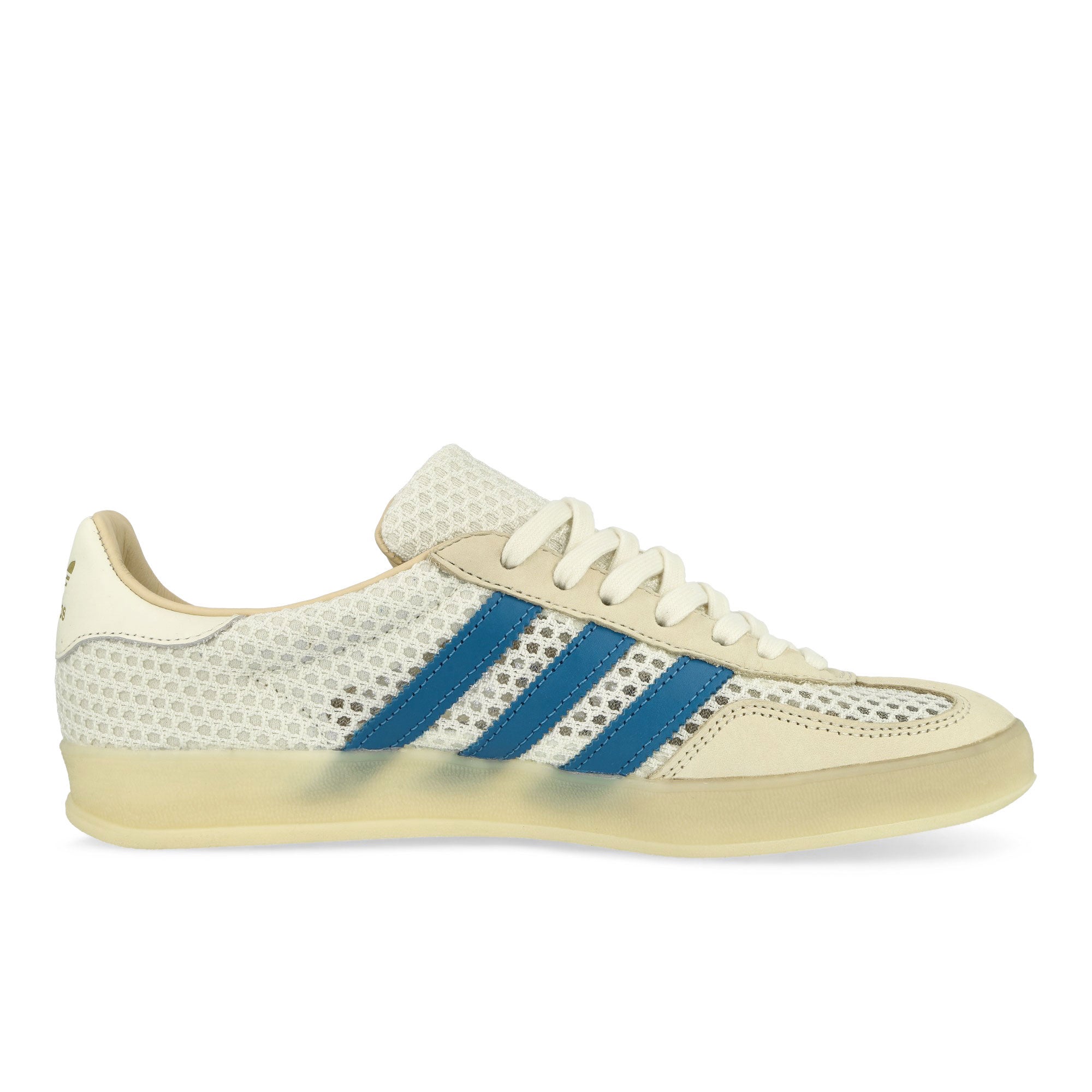 adidas Gazelle Indoor Off White / Focus Blue / Warm Vanilla Low Top Sneakers Silhouette | Overkill