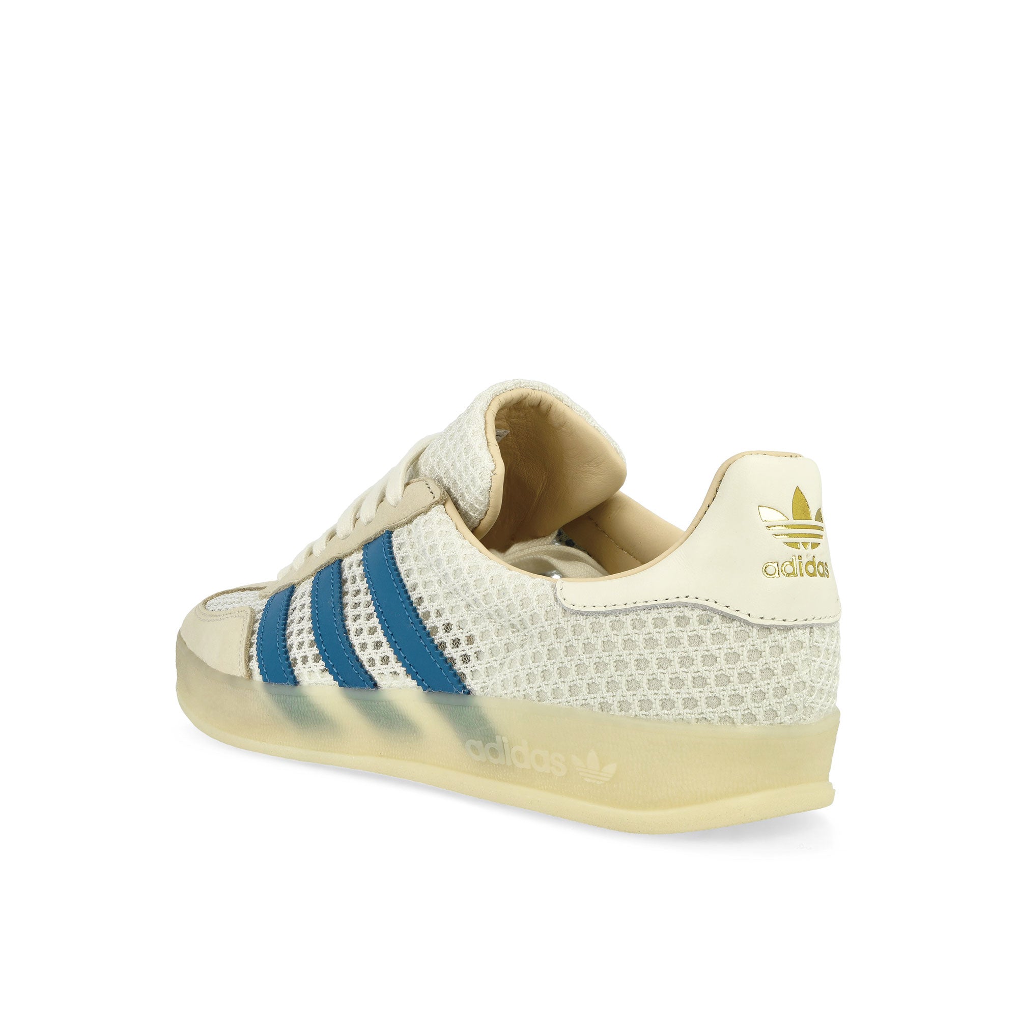 adidas Gazelle Indoor Off White / Focus Blue / Warm Vanilla Low Top Sneakers Material | Overkill