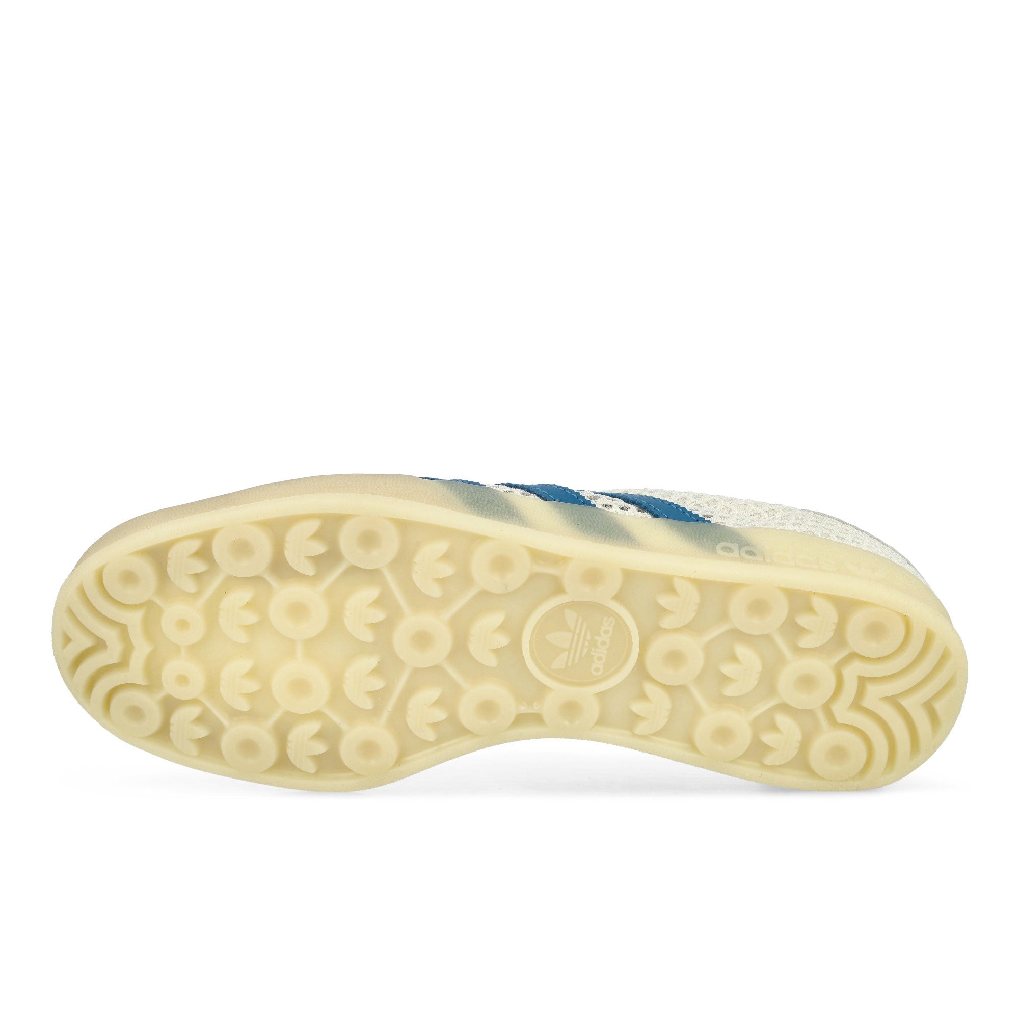 adidas Gazelle Indoor Off White / Focus Blue / Warm Vanilla Low Top Sneakers Detail View 1 | Overkill