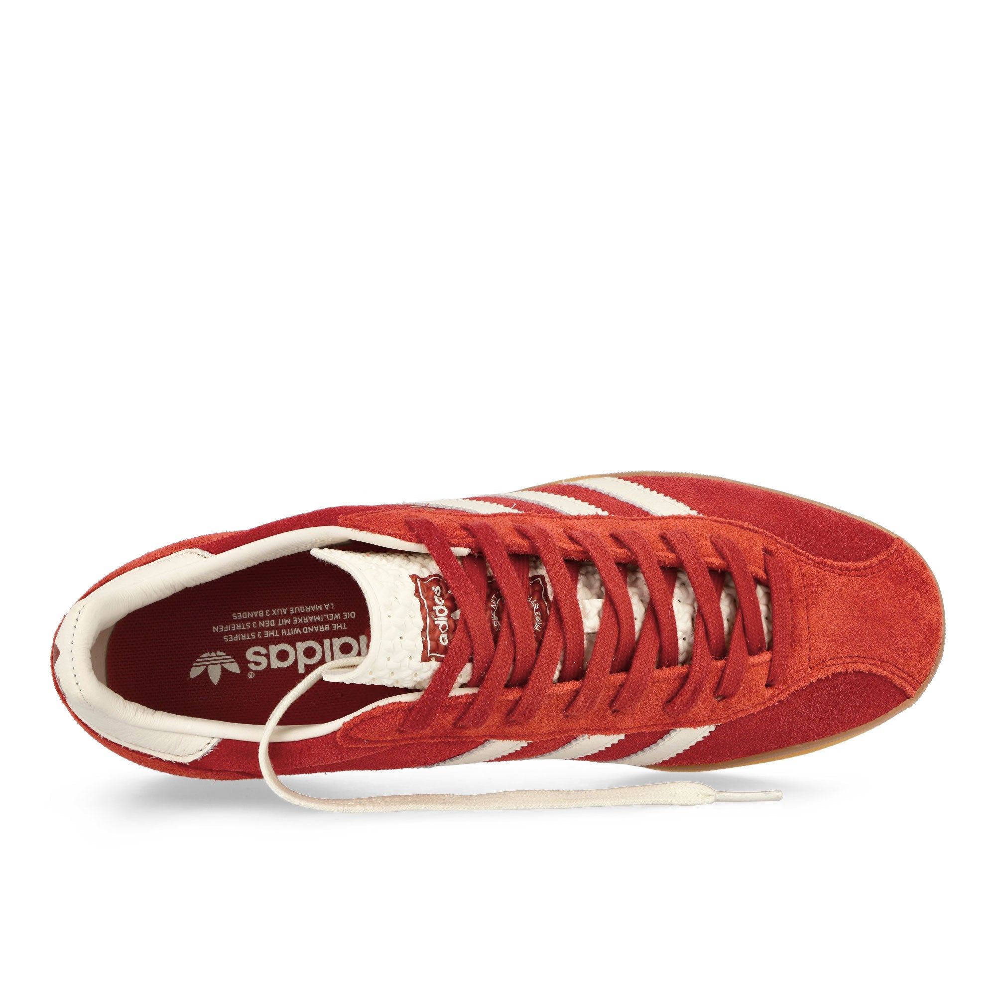 adidas Gazelle Indoor Pro Team Victory Red / Core White / Power Red Low Top Sneakers Detailfoto | Overkill