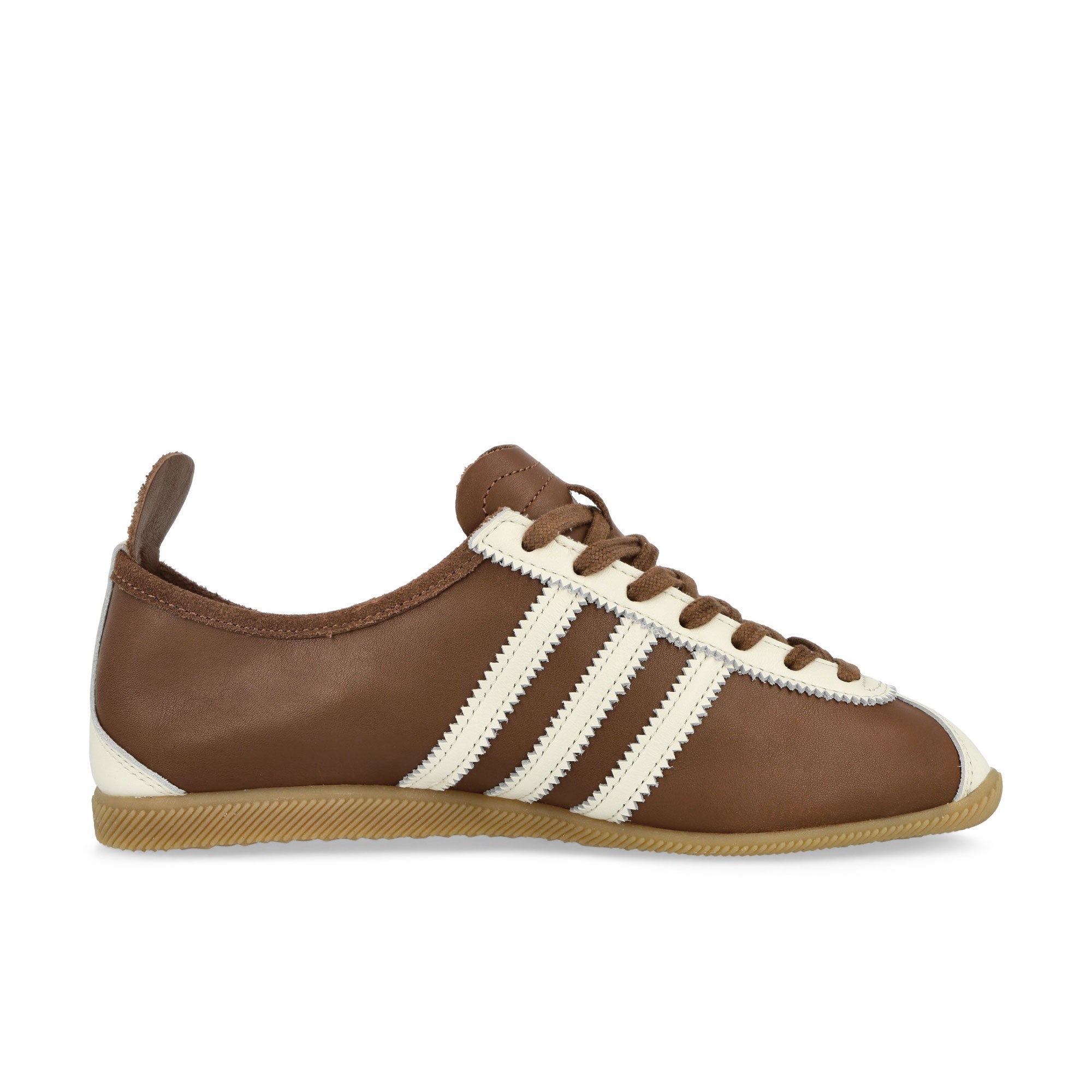 adidas Japan Preloved Brown / Cloud White / Cardboard Low Top Sneakers Silhouette | Overkill