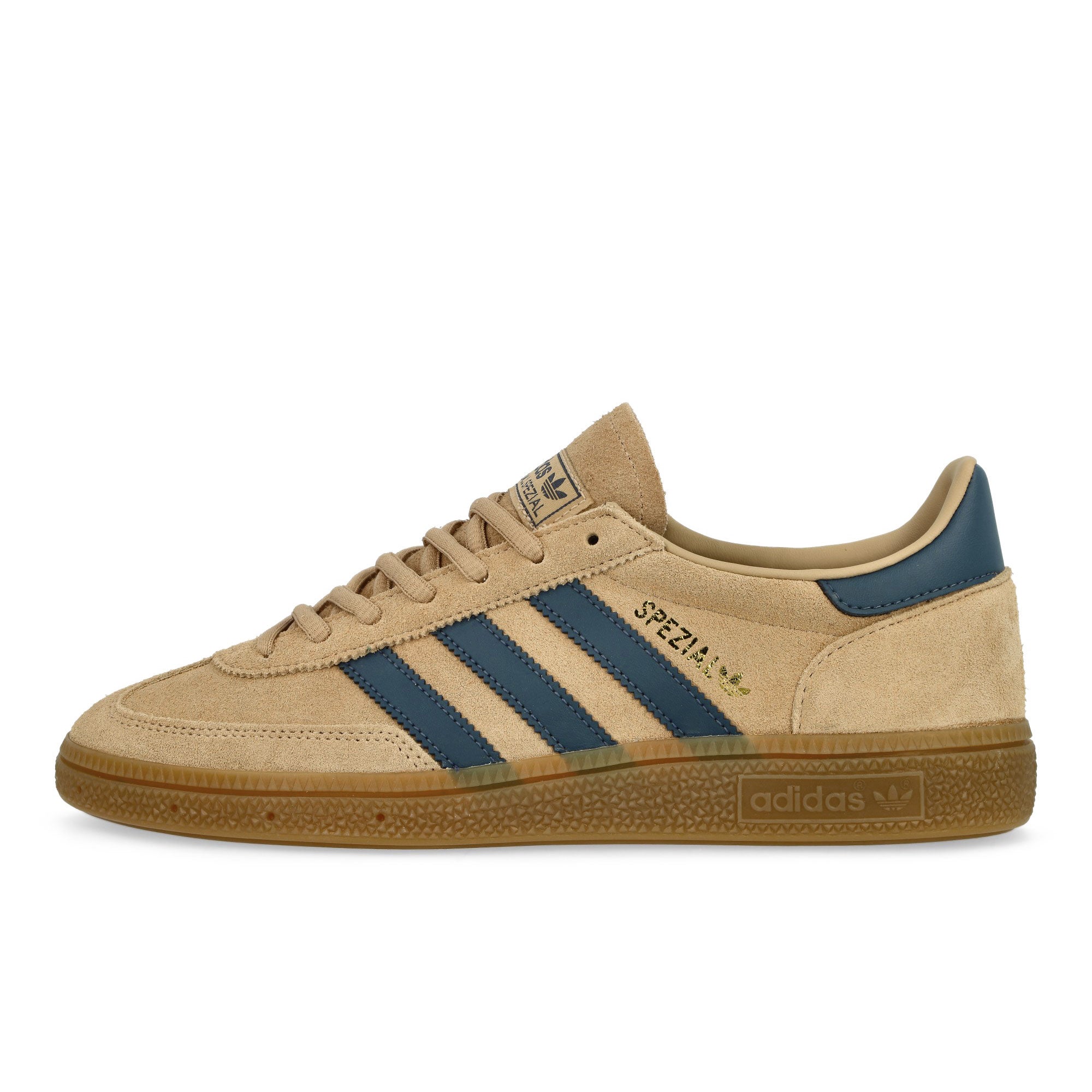 adidas Handball Spezial Warm Sandstone / Preloved Ink / Gold Metallic Low Top Sneakers JH5435 | Overkill