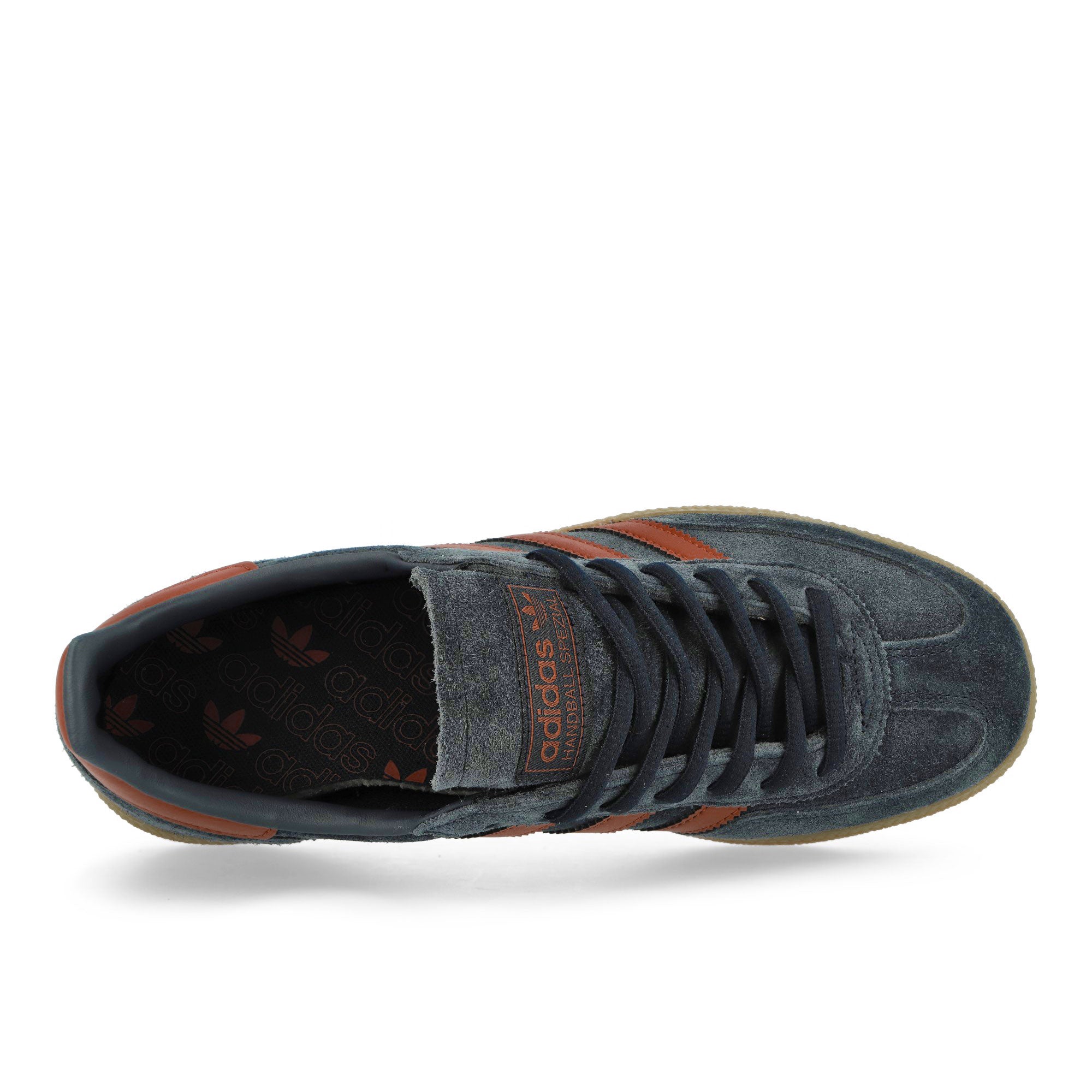 adidas Handball Spezial Aurora Ink / Wild Sepia / Gold Metallic Low Top Sneakers Detailfoto | Overkill