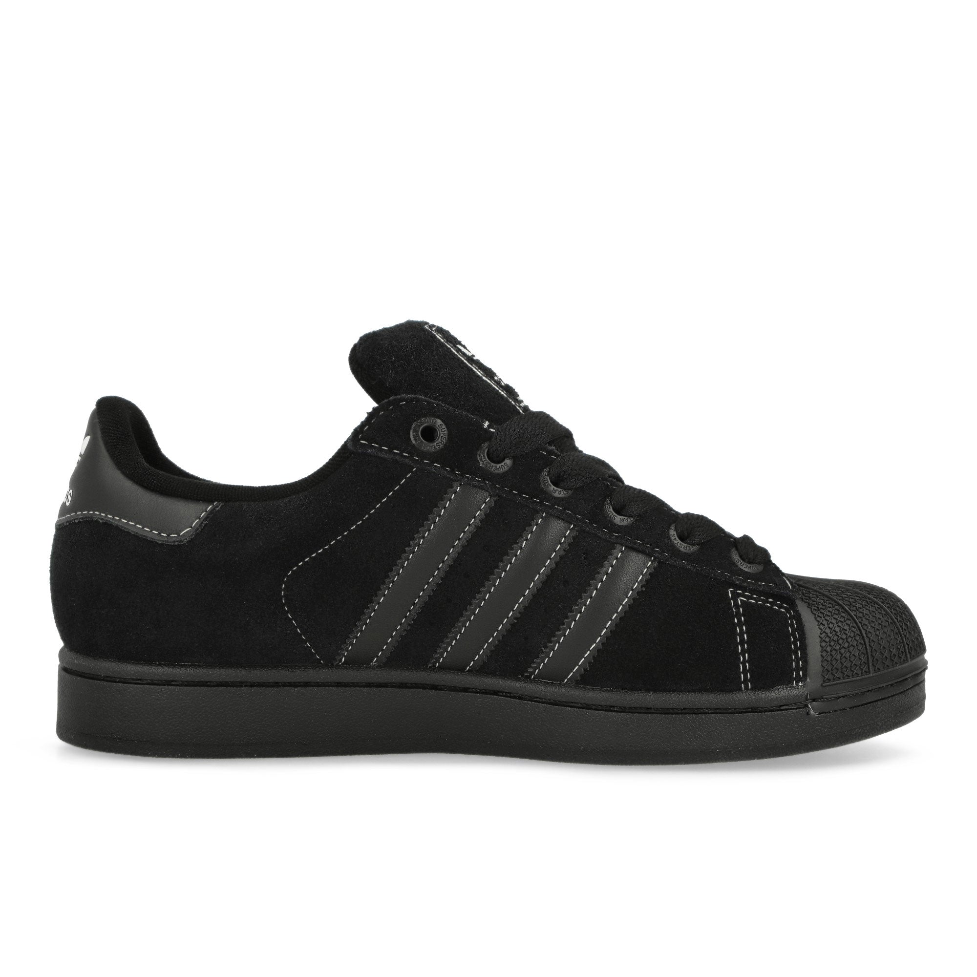 adidas Superstar II Core Black / Core Black / Footwear White Low Top Sneakers Silhouette | Overkill