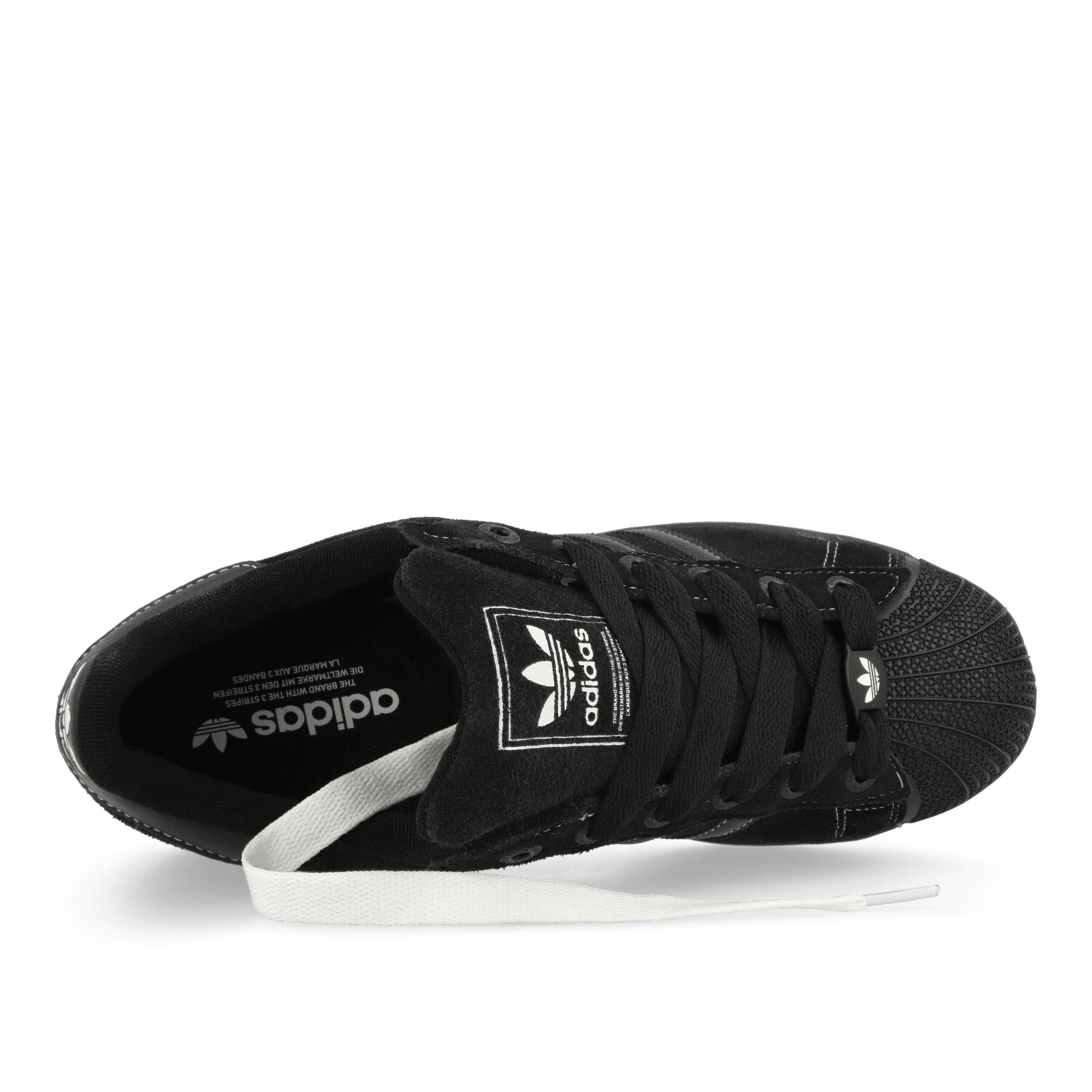 adidas Superstar II Core Black / Core Black / Footwear White Low Top Sneakers Detailfoto | Overkill