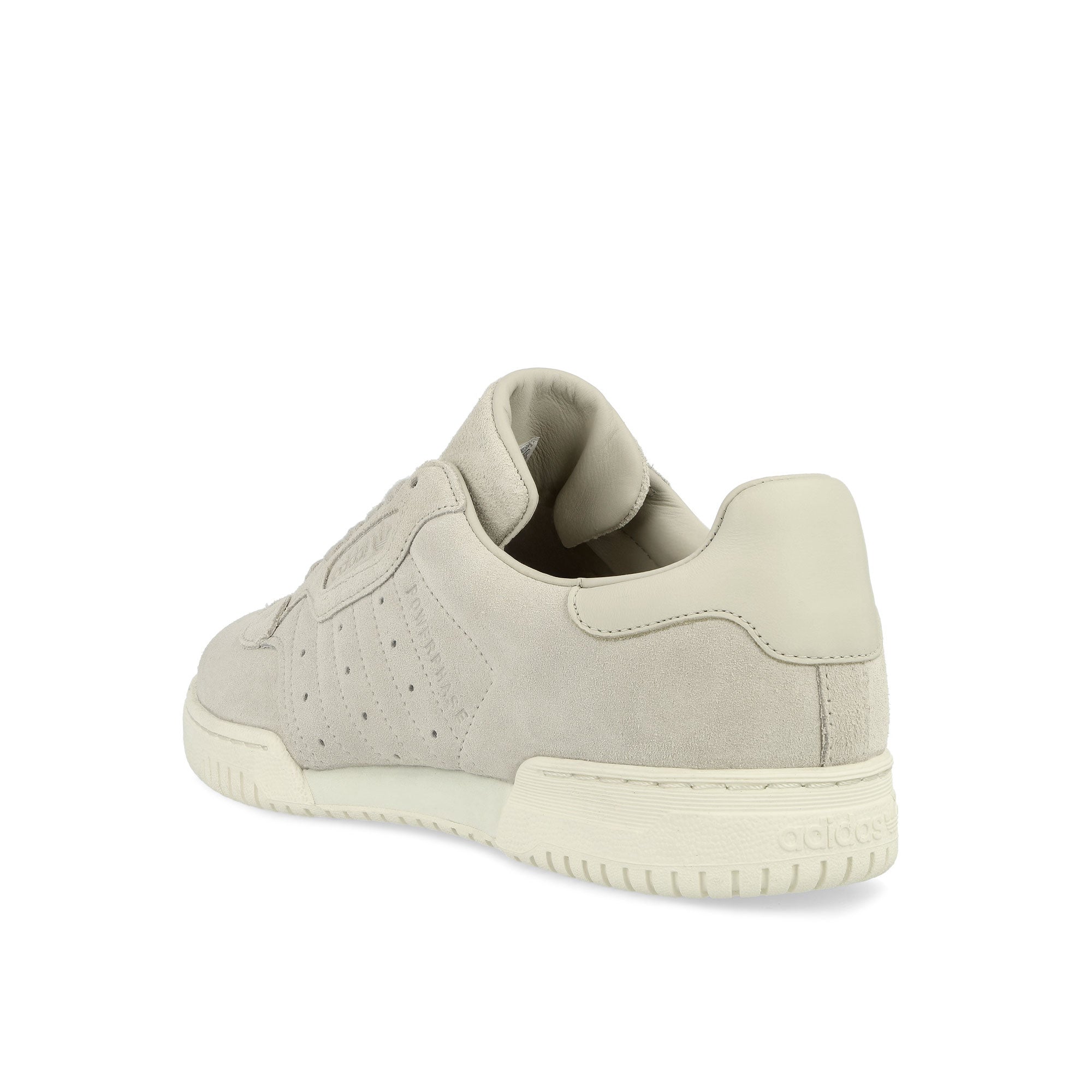 adidas Powerphase Alumina / Alumina / Off White Low Top Sneakers Close Up | Overkill