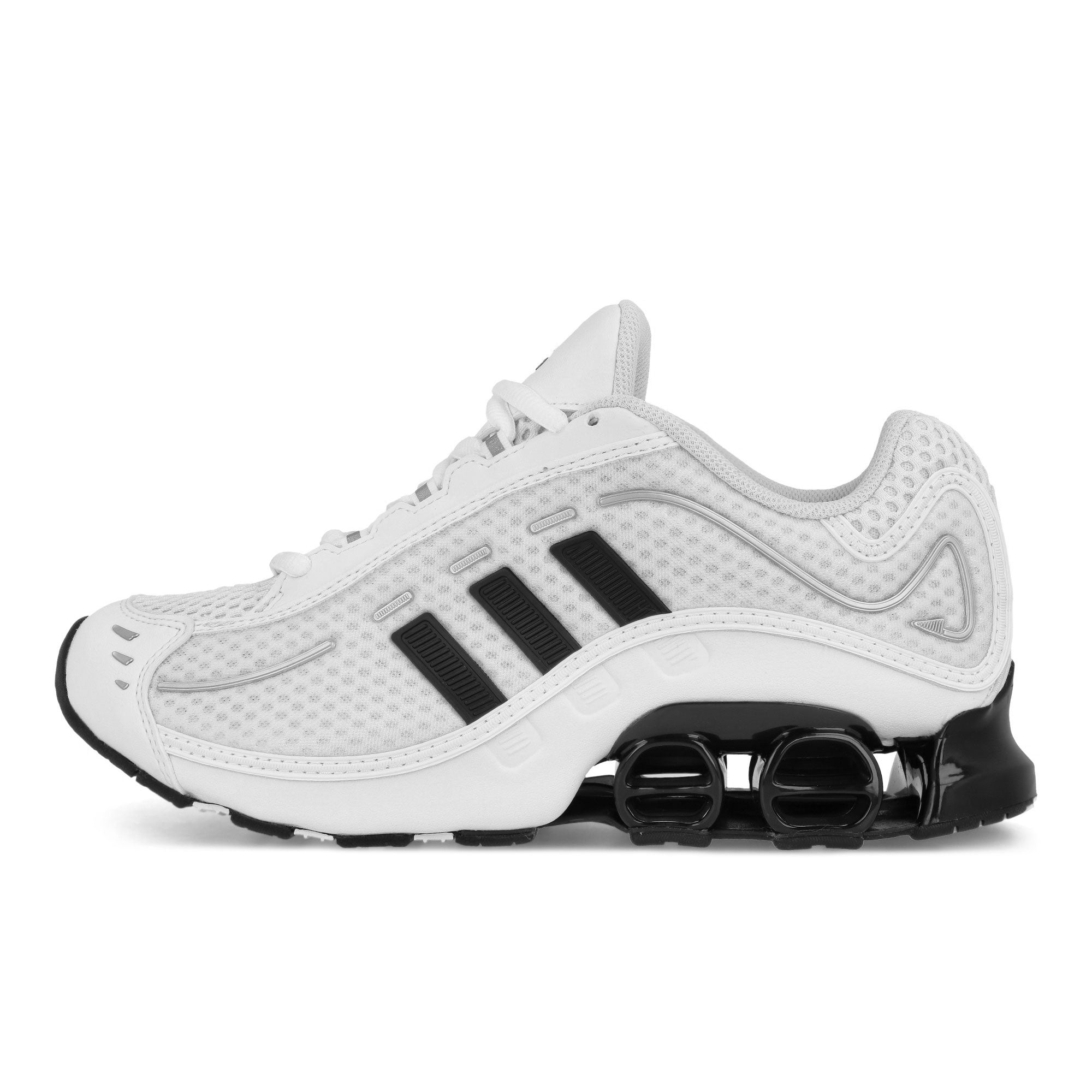 adidas Megaride O1 Footwear White / Core Black / Silver Metallic Low Top Sneakers JH5520 | Overkill